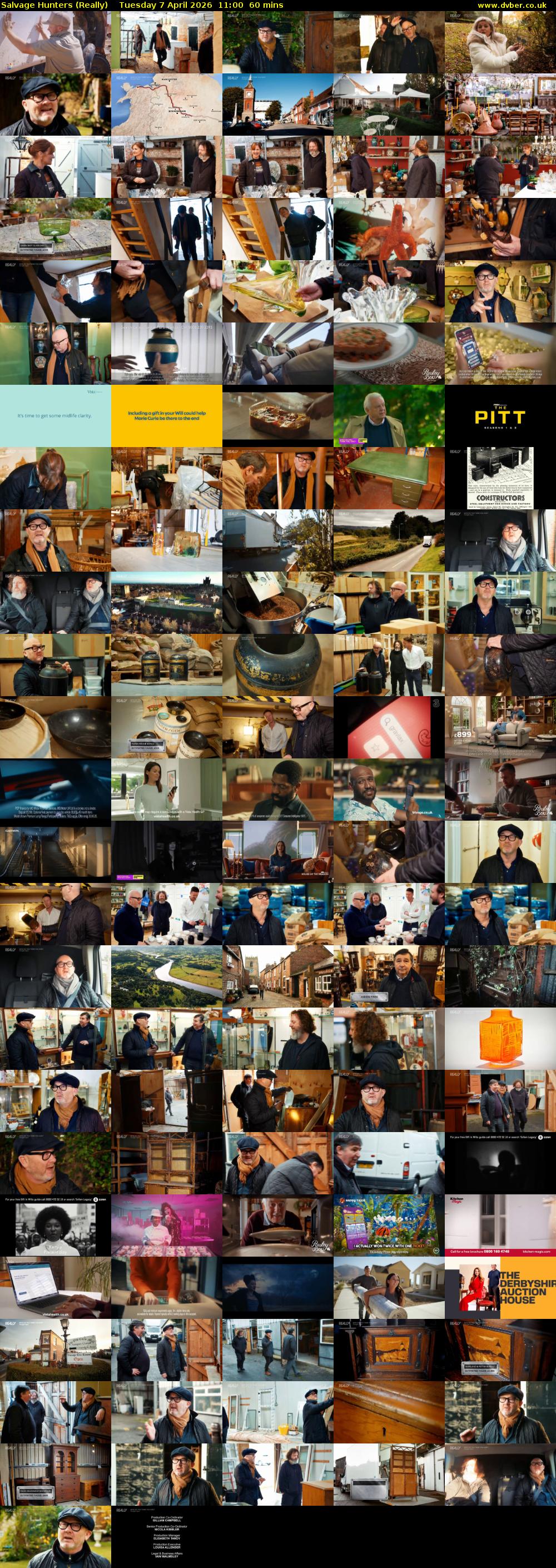 Salvage Hunters (Really) Tuesday 7 April 2026 11:00 - 12:00