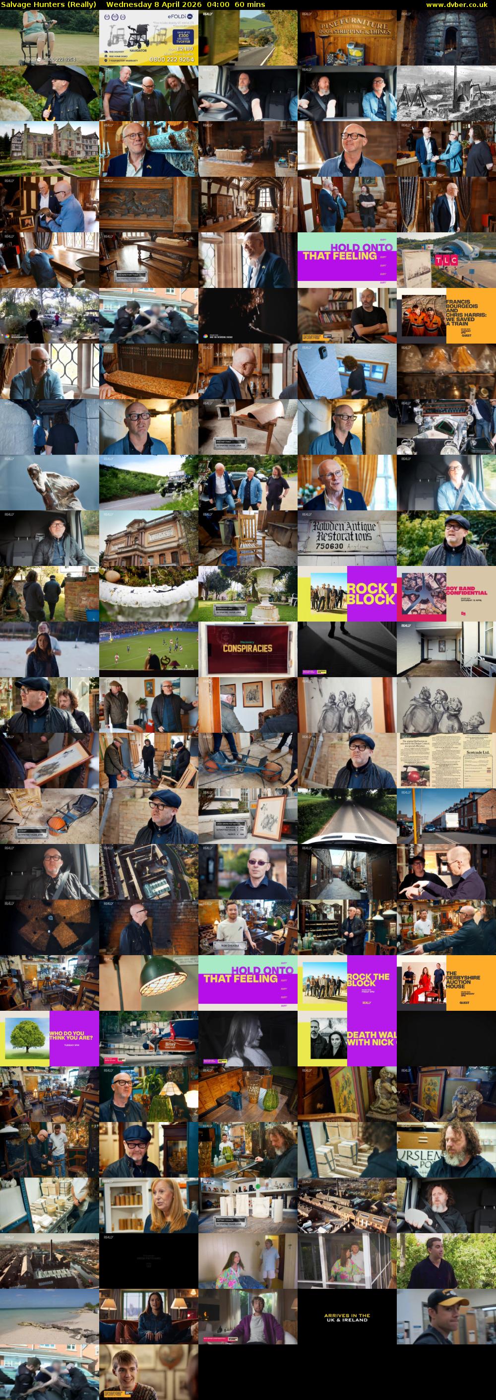 Salvage Hunters (Really) Wednesday 8 April 2026 04:00 - 05:00