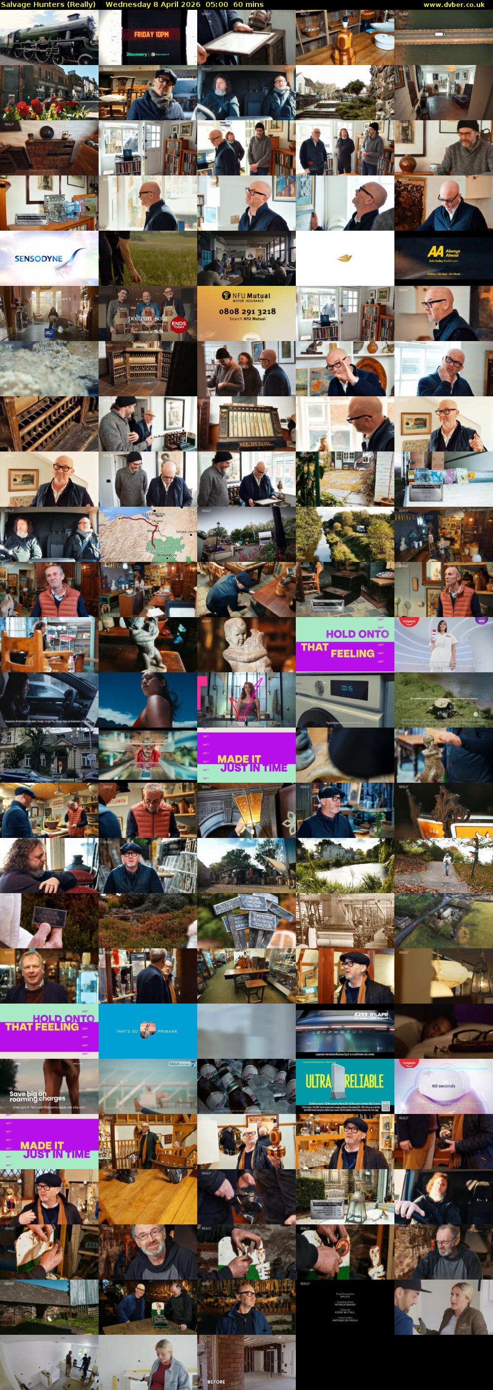 Salvage Hunters (Really) Wednesday 8 April 2026 05:00 - 06:00