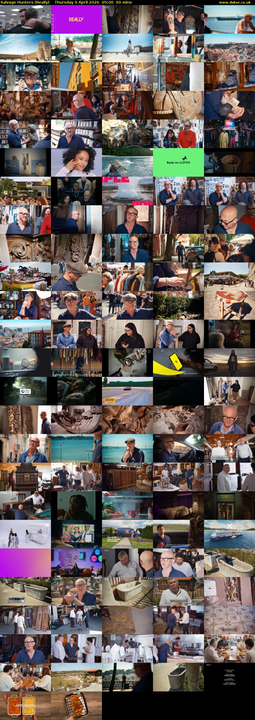 Salvage Hunters (Really) Thursday 9 April 2026 05:00 - 06:00