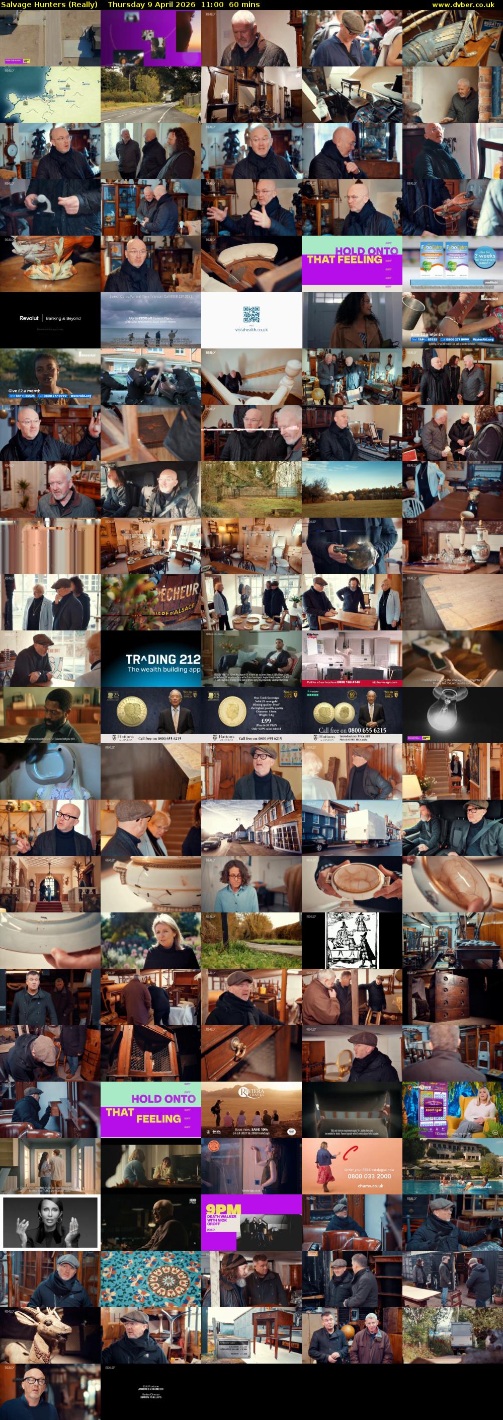 Salvage Hunters (Really) Thursday 9 April 2026 11:00 - 12:00