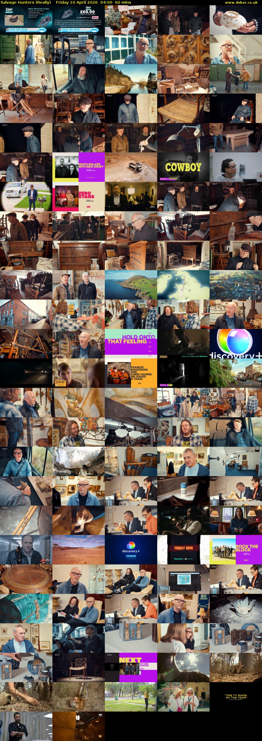 Salvage Hunters (Really) Friday 10 April 2026 04:00 - 05:00