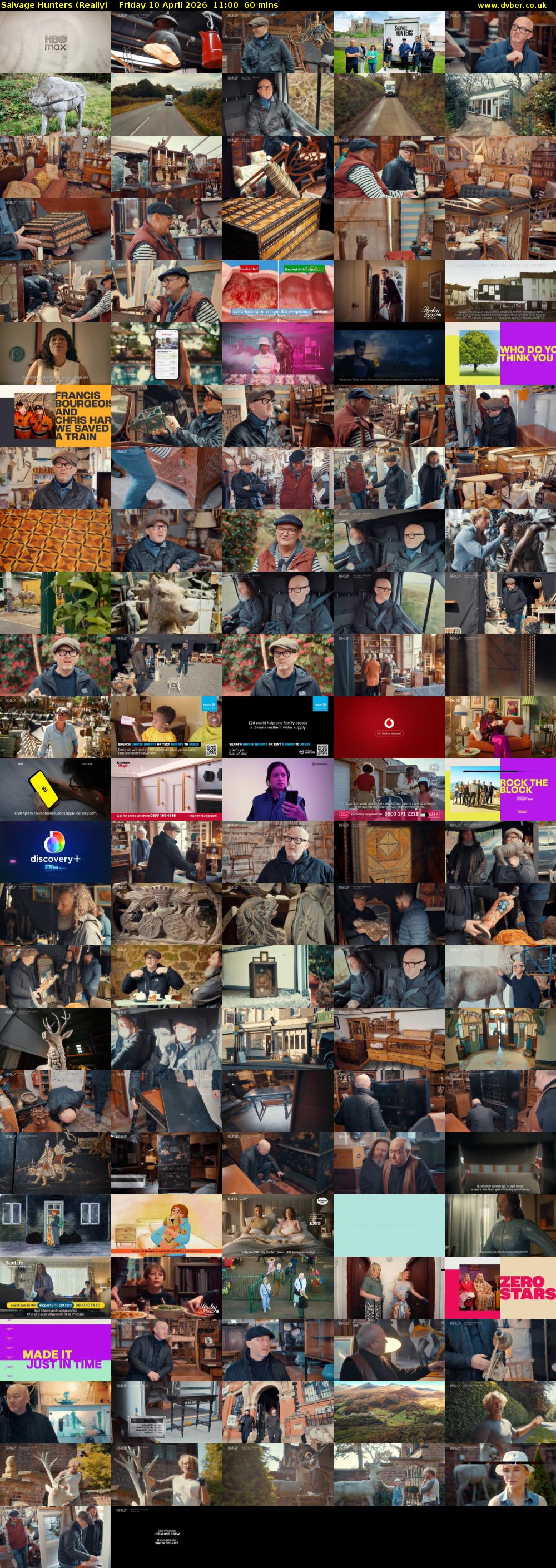 Salvage Hunters (Really) Friday 10 April 2026 11:00 - 12:00