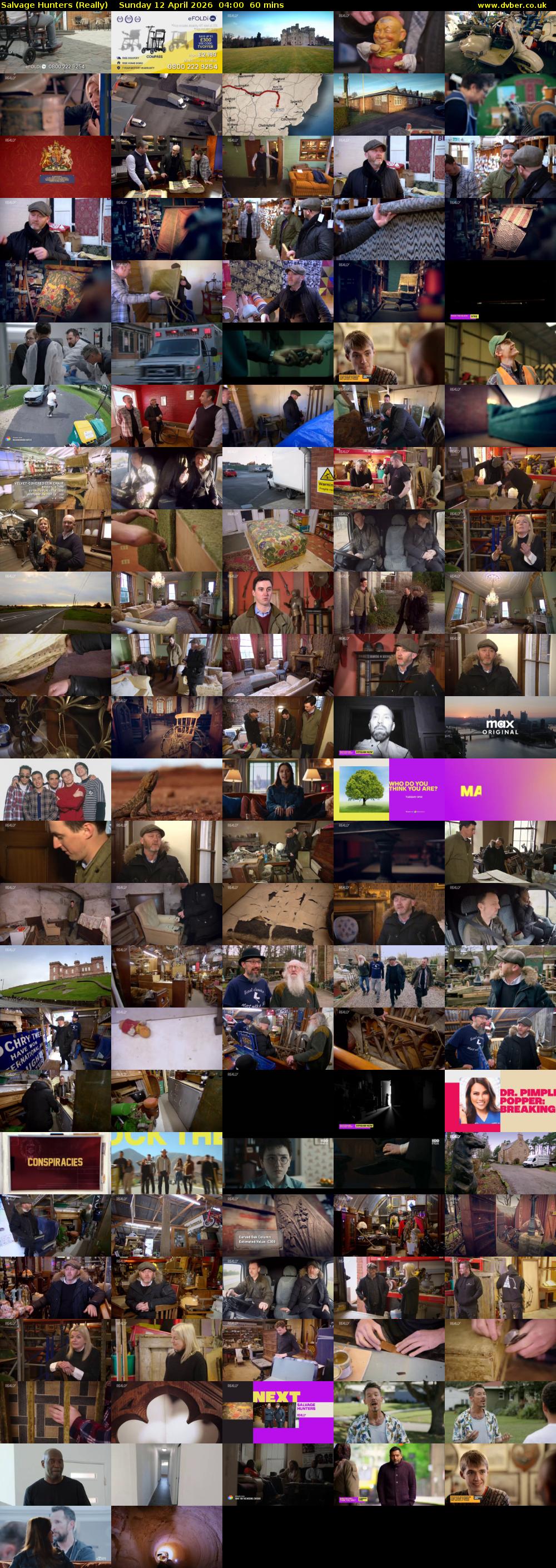 Salvage Hunters (Really) Sunday 12 April 2026 04:00 - 05:00