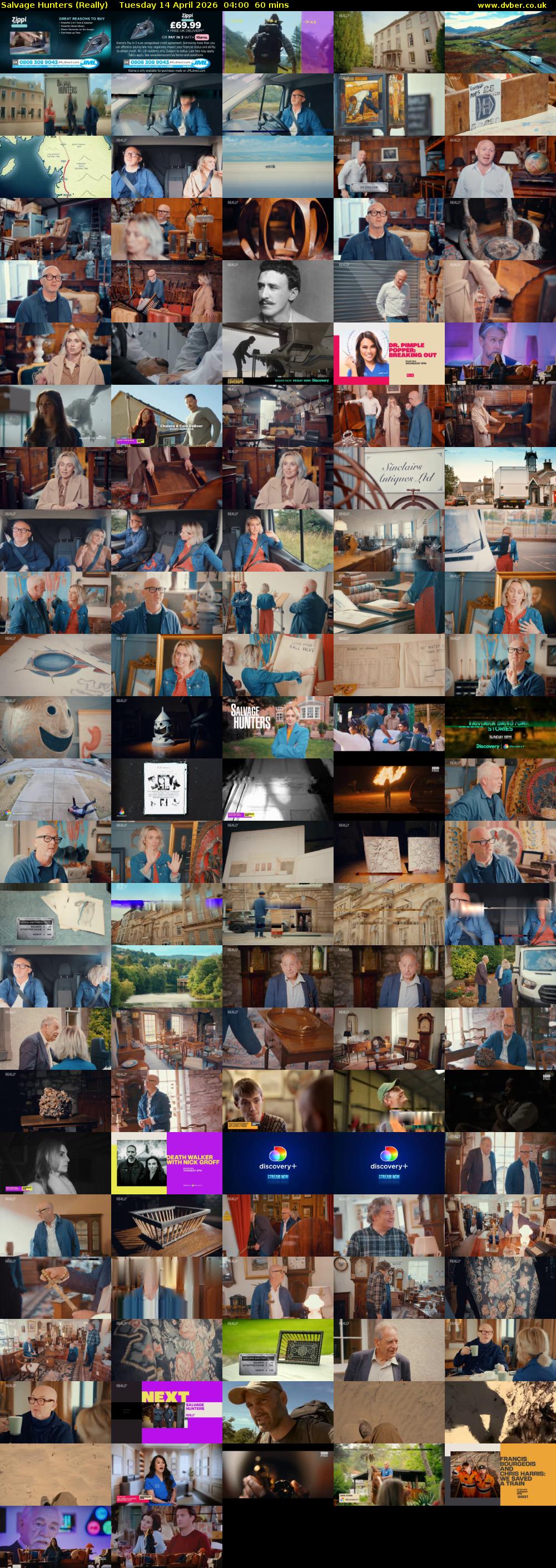 Salvage Hunters (Really) Tuesday 14 April 2026 04:00 - 05:00