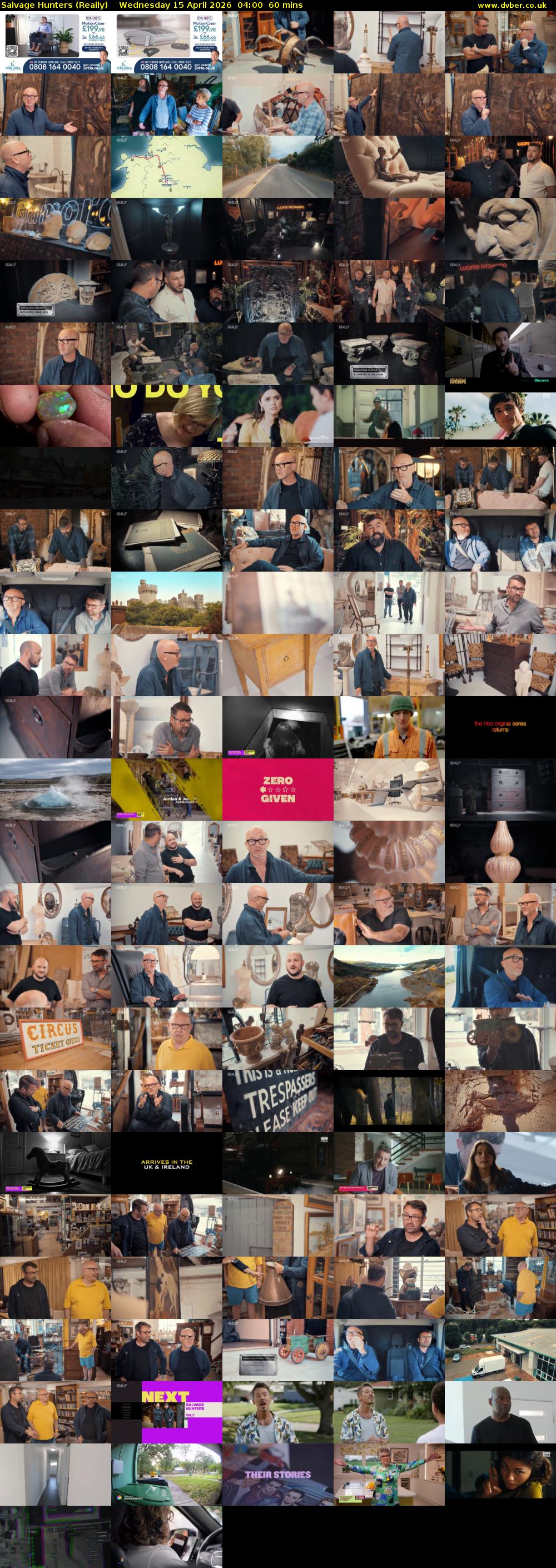 Salvage Hunters (Really) Wednesday 15 April 2026 04:00 - 05:00