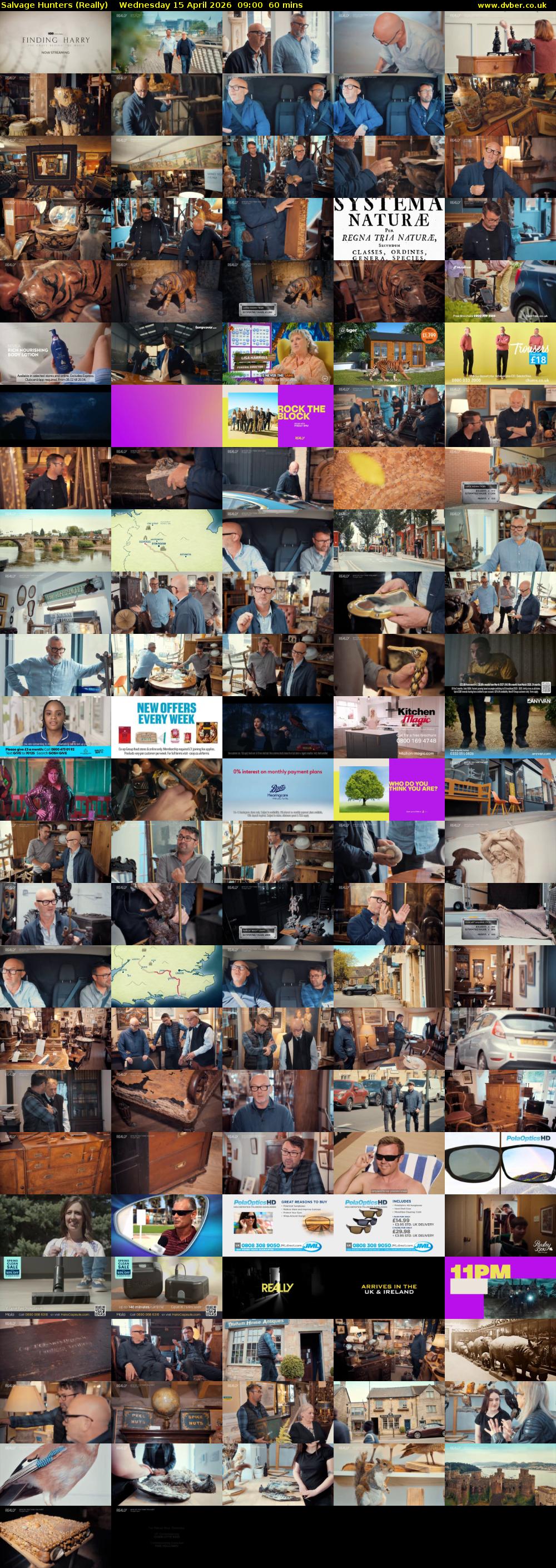 Salvage Hunters (Really) Wednesday 15 April 2026 09:00 - 10:00