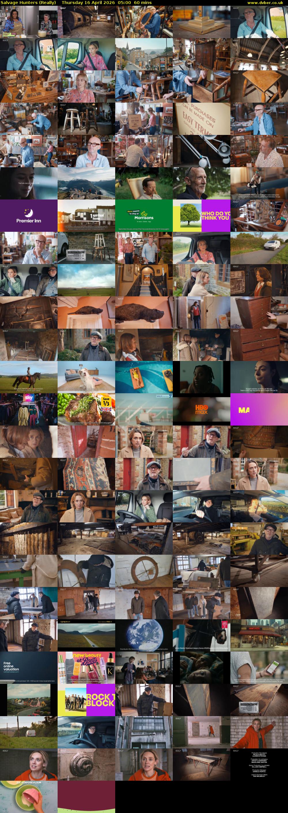 Salvage Hunters (Really) Thursday 16 April 2026 05:00 - 06:00