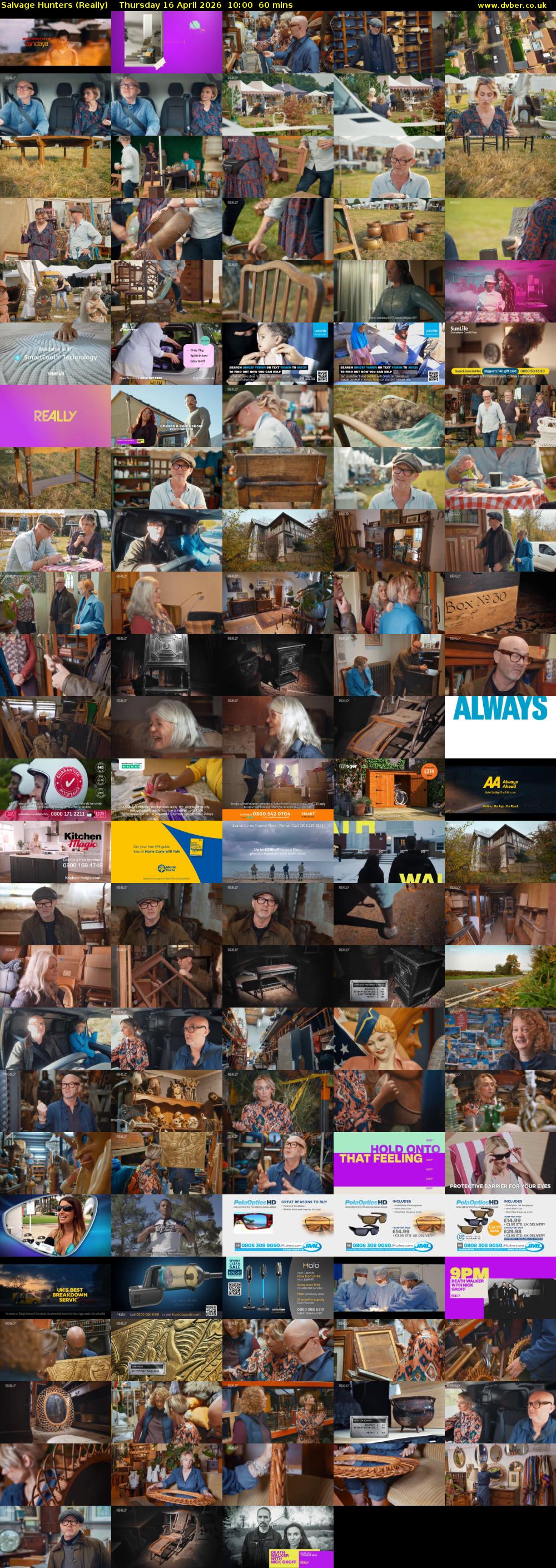 Salvage Hunters (Really) Thursday 16 April 2026 10:00 - 11:00