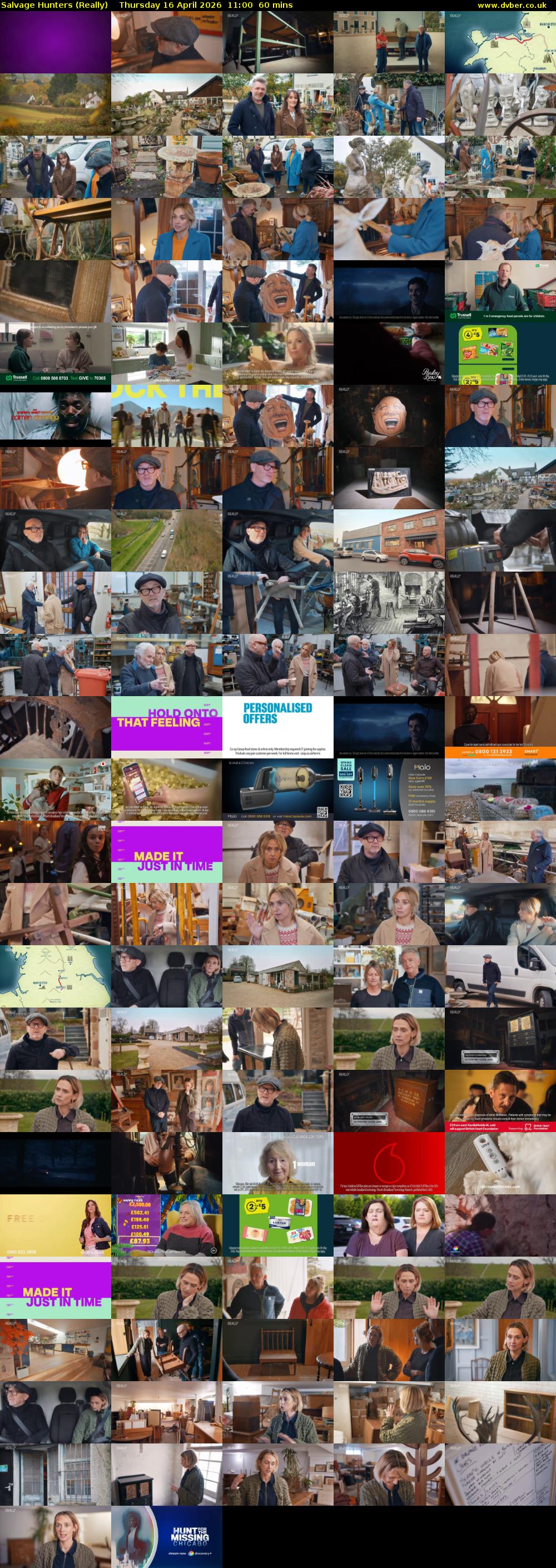 Salvage Hunters (Really) Thursday 16 April 2026 11:00 - 12:00