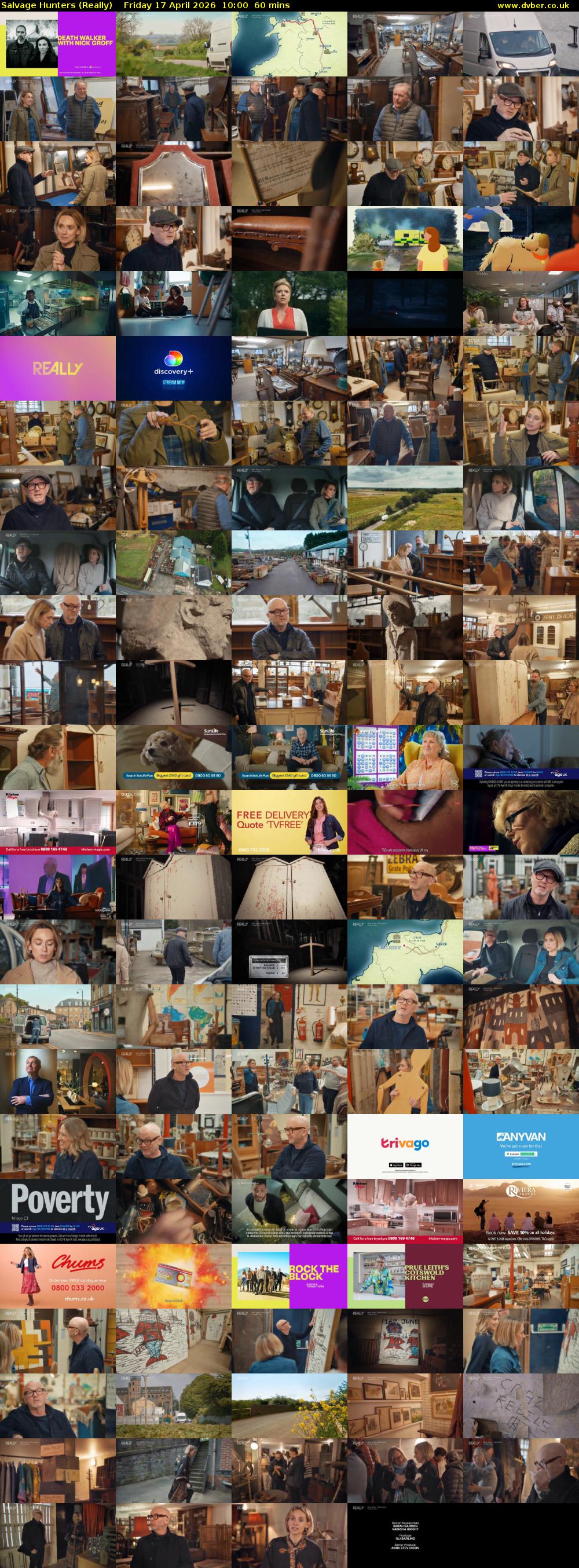 Salvage Hunters (Really) Friday 17 April 2026 10:00 - 11:00