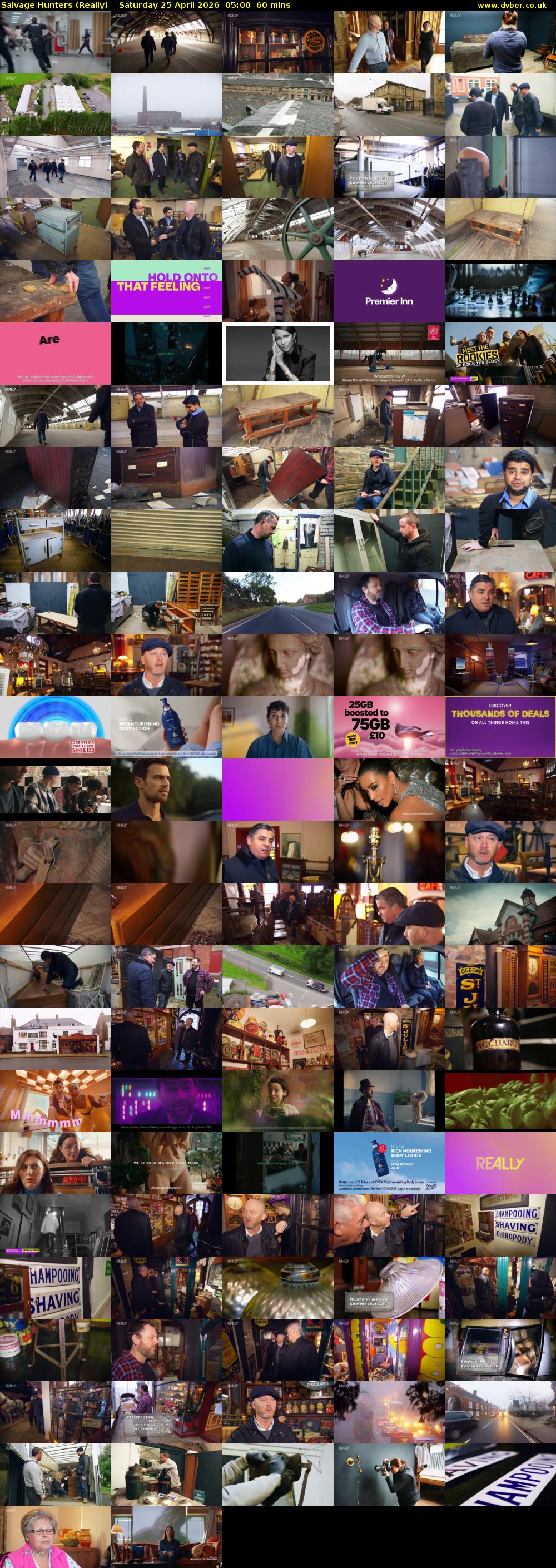 Salvage Hunters (Really) Saturday 25 April 2026 05:00 - 06:00