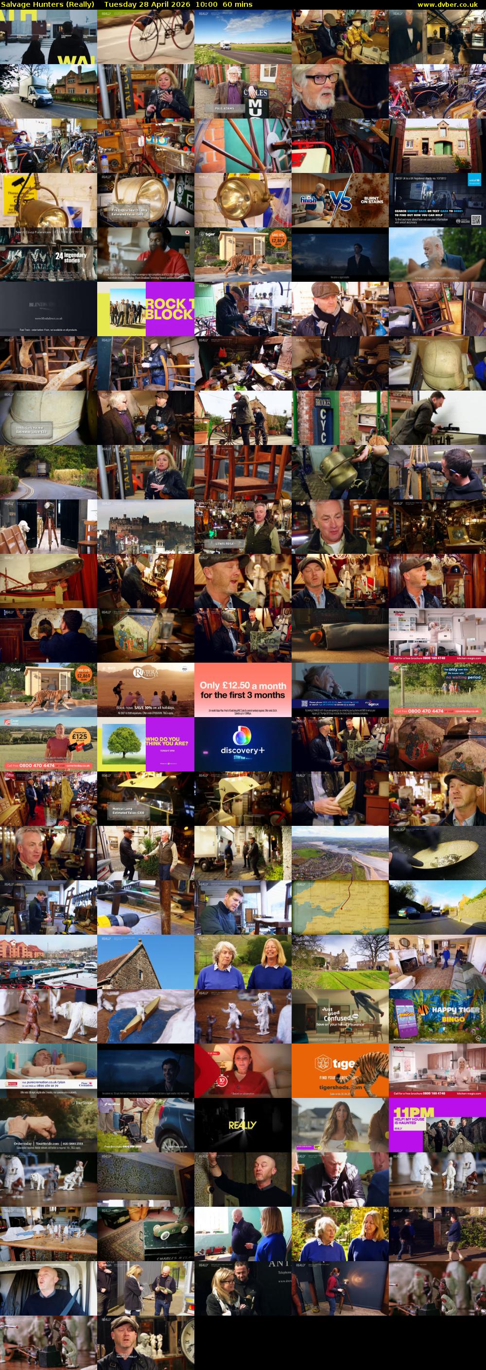 Salvage Hunters (Really) Tuesday 28 April 2026 10:00 - 11:00