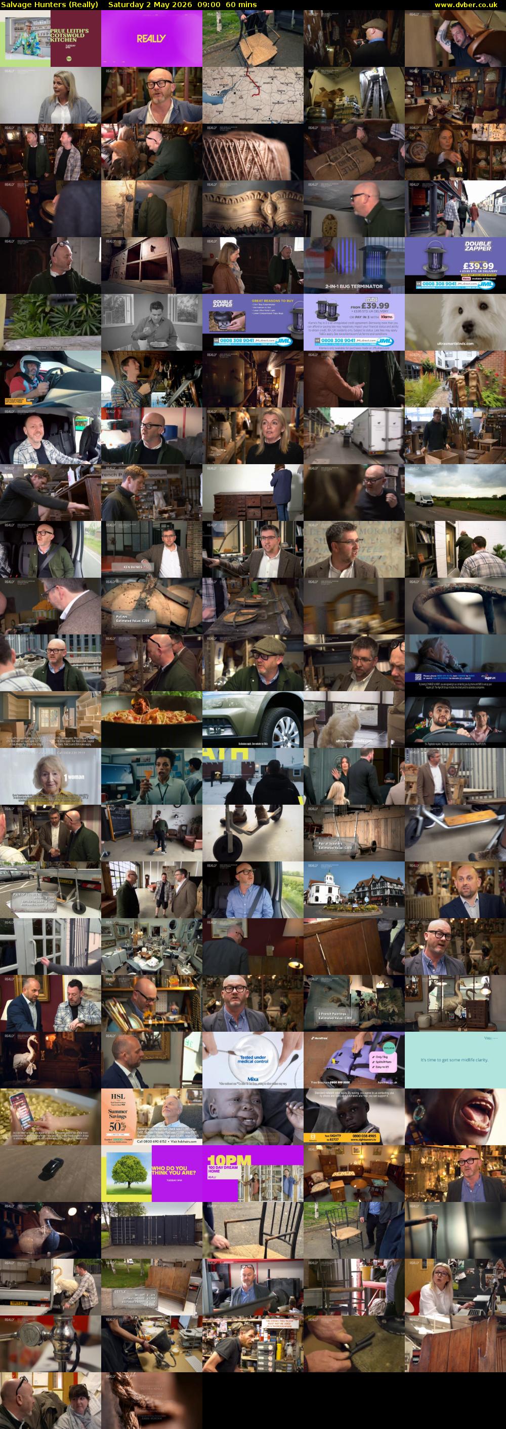 Salvage Hunters (Really) Saturday 2 May 2026 09:00 - 10:00