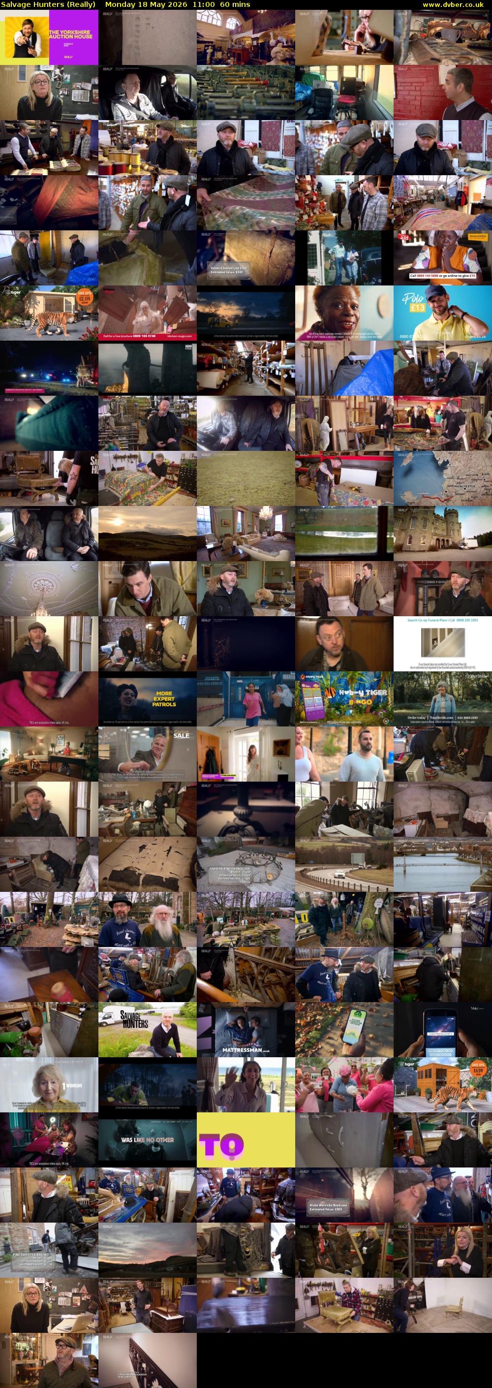 Salvage Hunters (Really) Monday 18 May 2026 11:00 - 12:00
