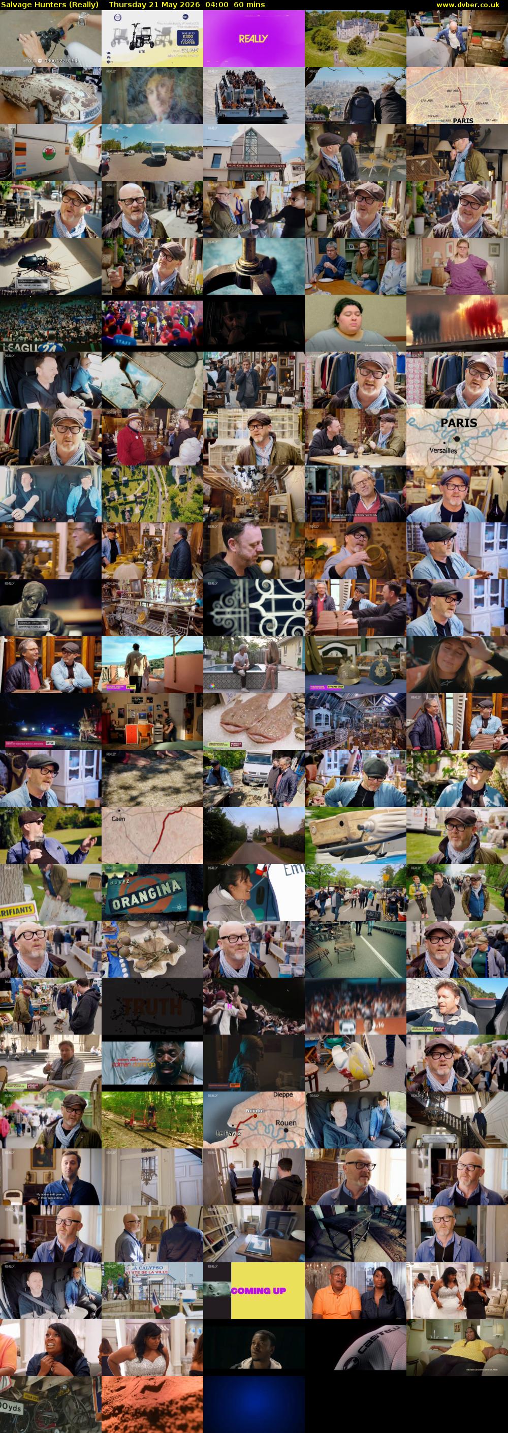Salvage Hunters (Really) Thursday 21 May 2026 04:00 - 05:00