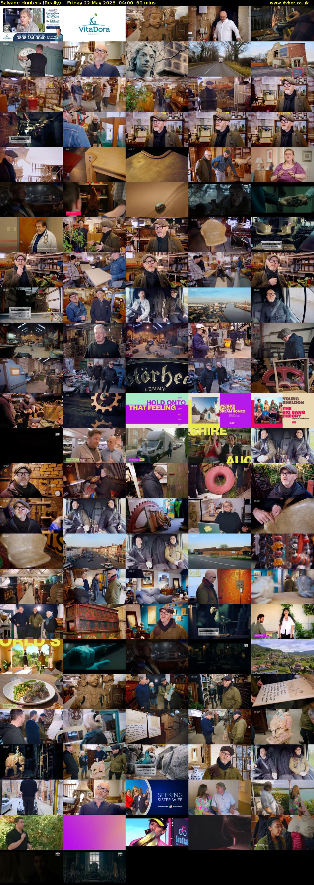 Salvage Hunters (Really) Friday 22 May 2026 04:00 - 05:00