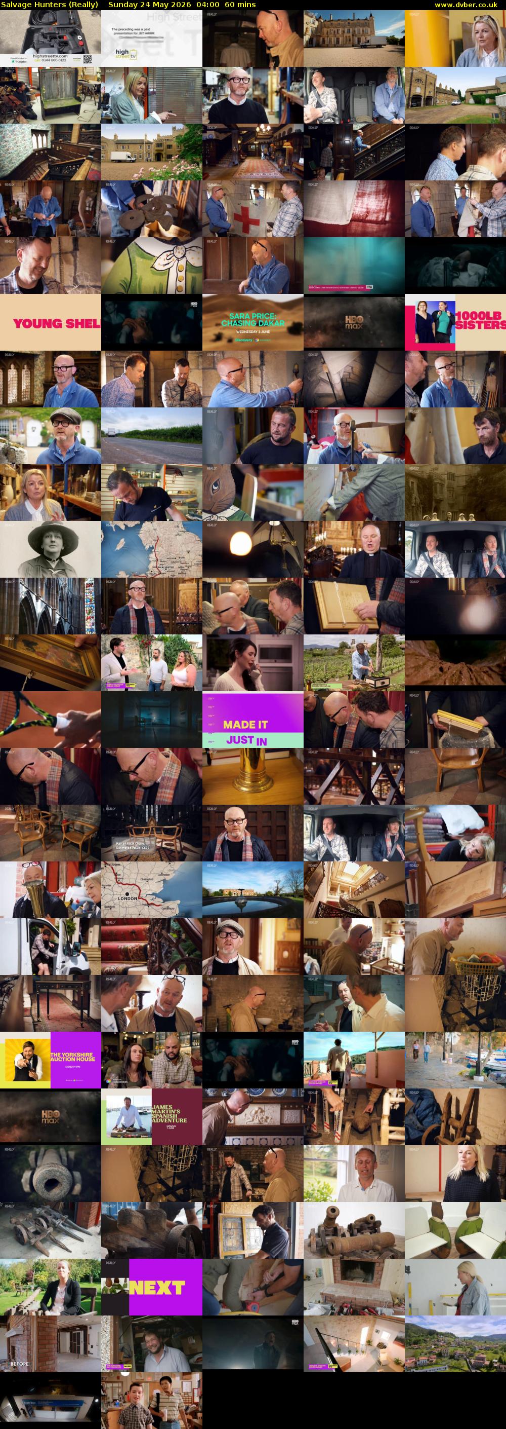 Salvage Hunters (Really) Sunday 24 May 2026 04:00 - 05:00