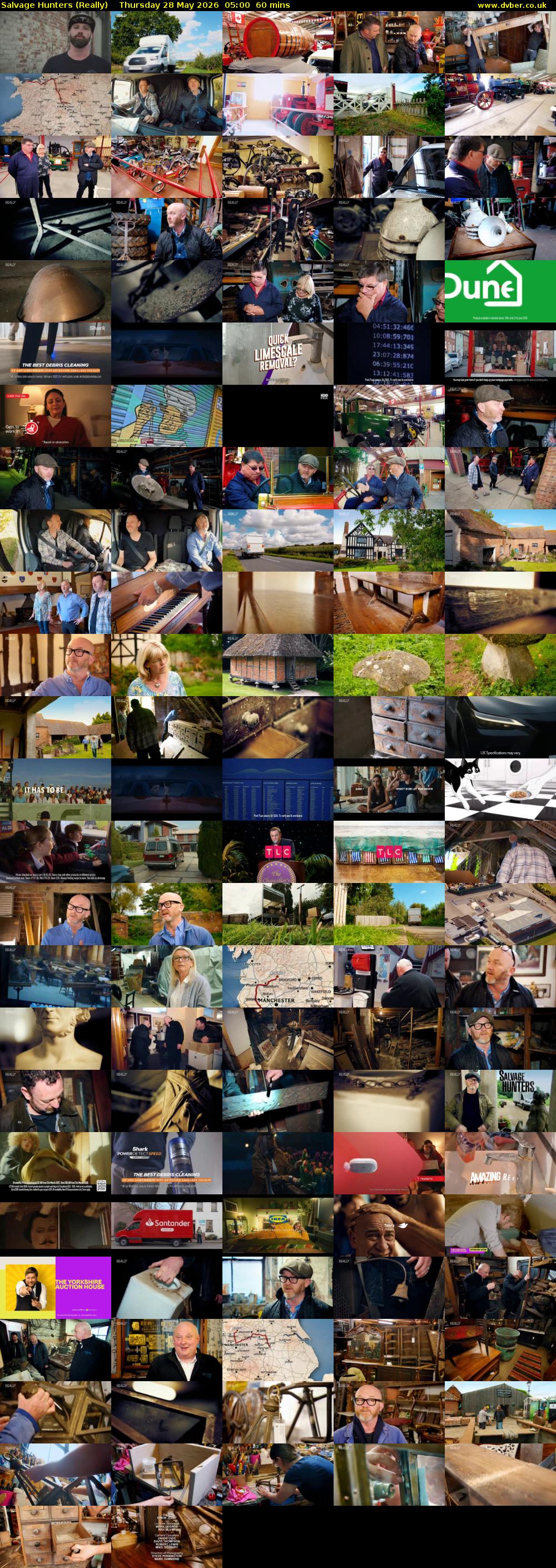 Salvage Hunters (Really) Thursday 28 May 2026 05:00 - 06:00