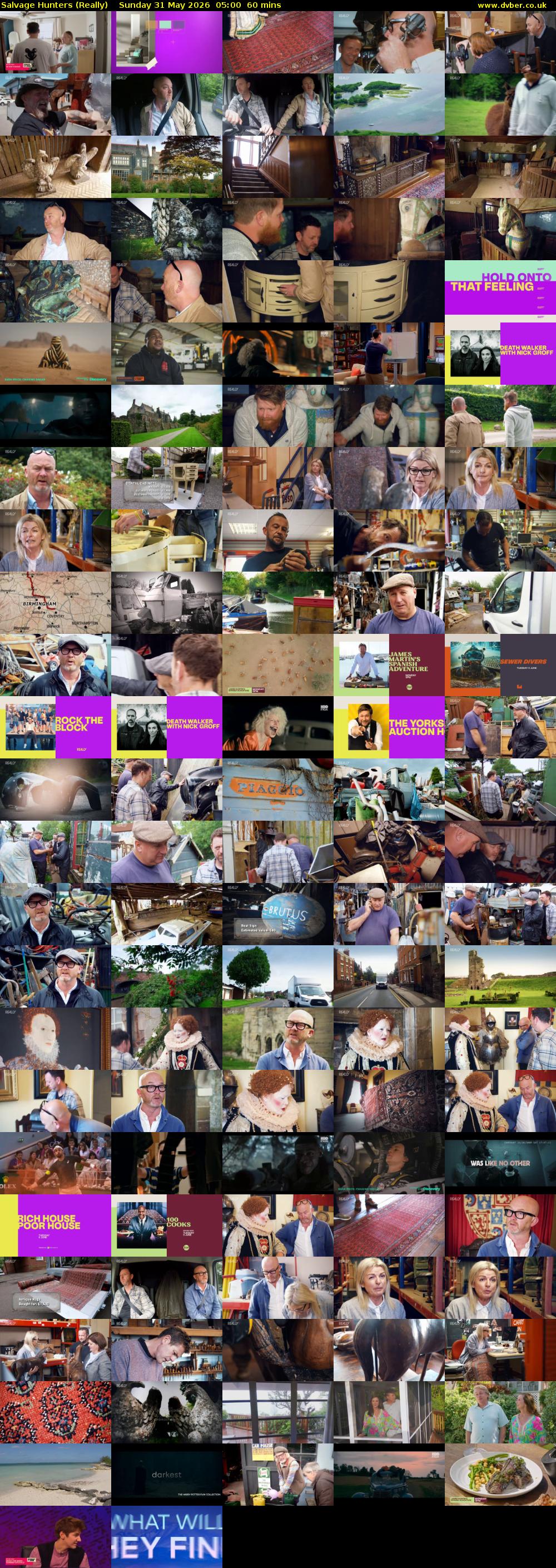 Salvage Hunters (Really) Sunday 31 May 2026 05:00 - 06:00
