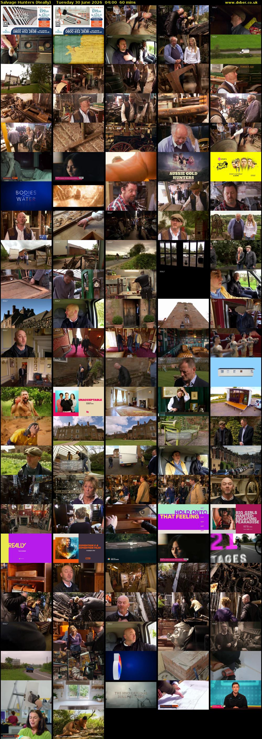 Salvage Hunters (Really) Tuesday 30 June 2026 04:00 - 05:00