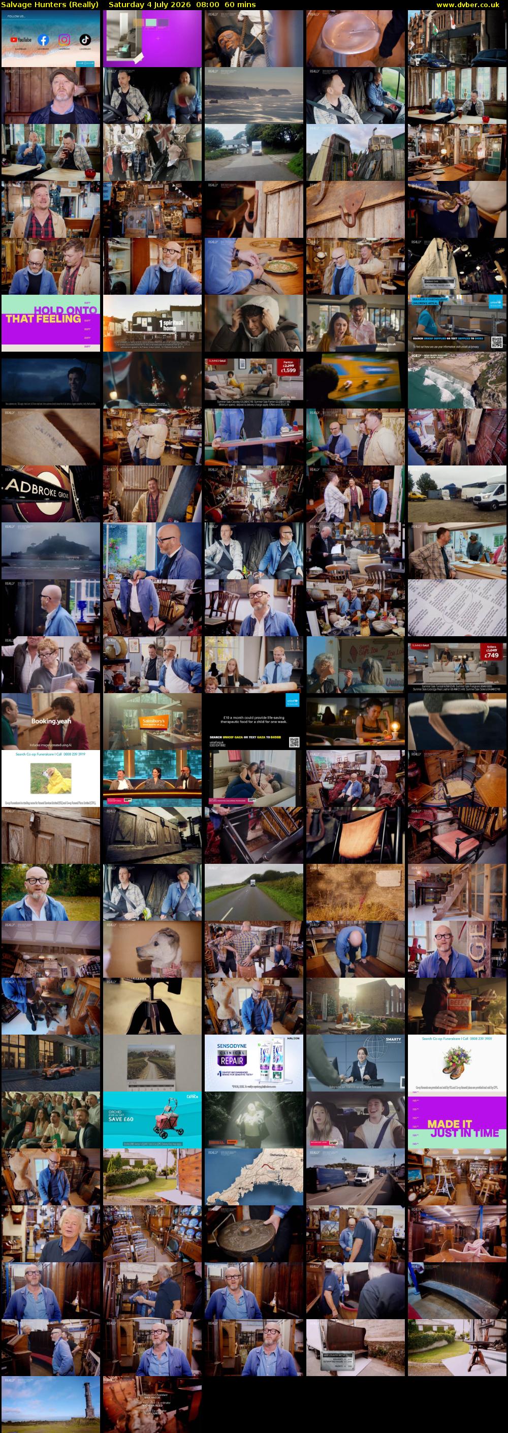Salvage Hunters (Really) Saturday 4 July 2026 08:00 - 09:00