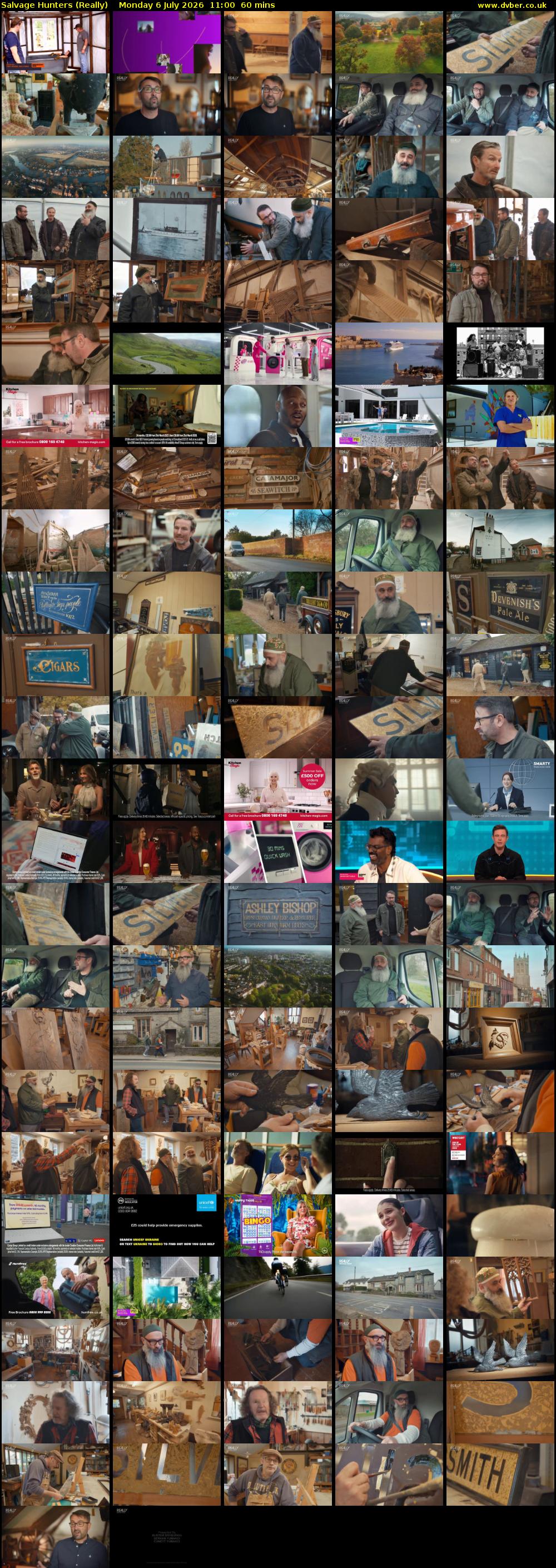 Salvage Hunters (Really) Monday 6 July 2026 11:00 - 12:00