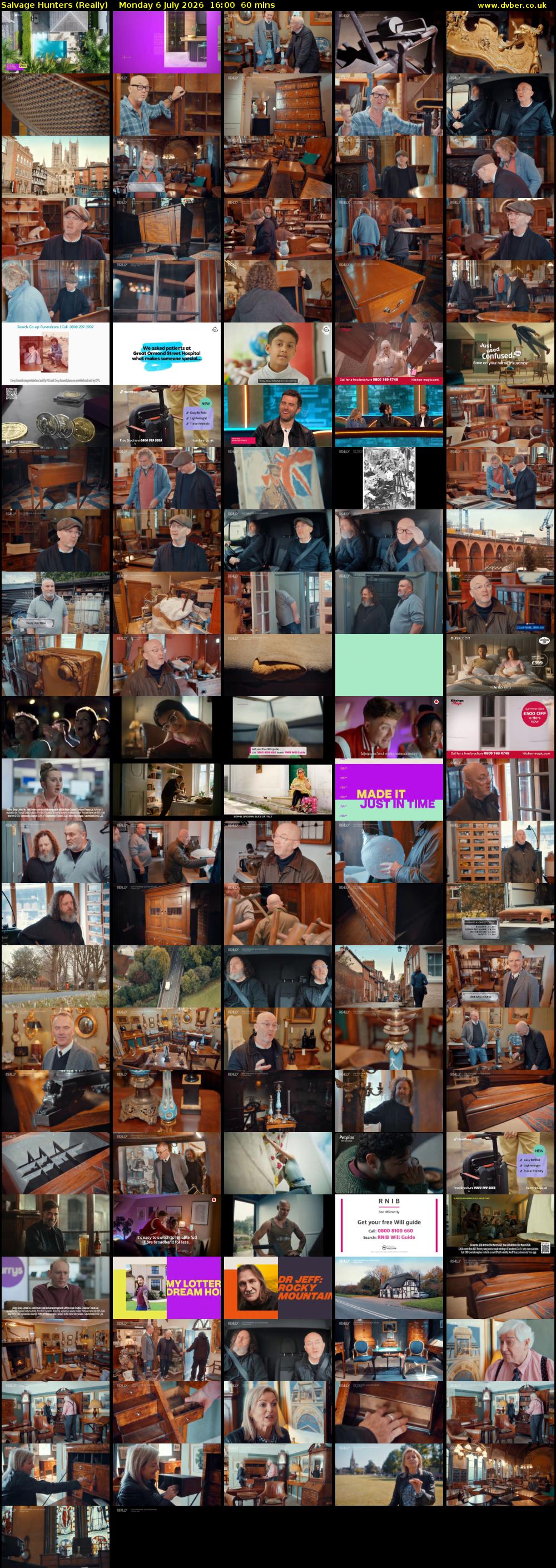 Salvage Hunters (Really) Monday 6 July 2026 16:00 - 17:00