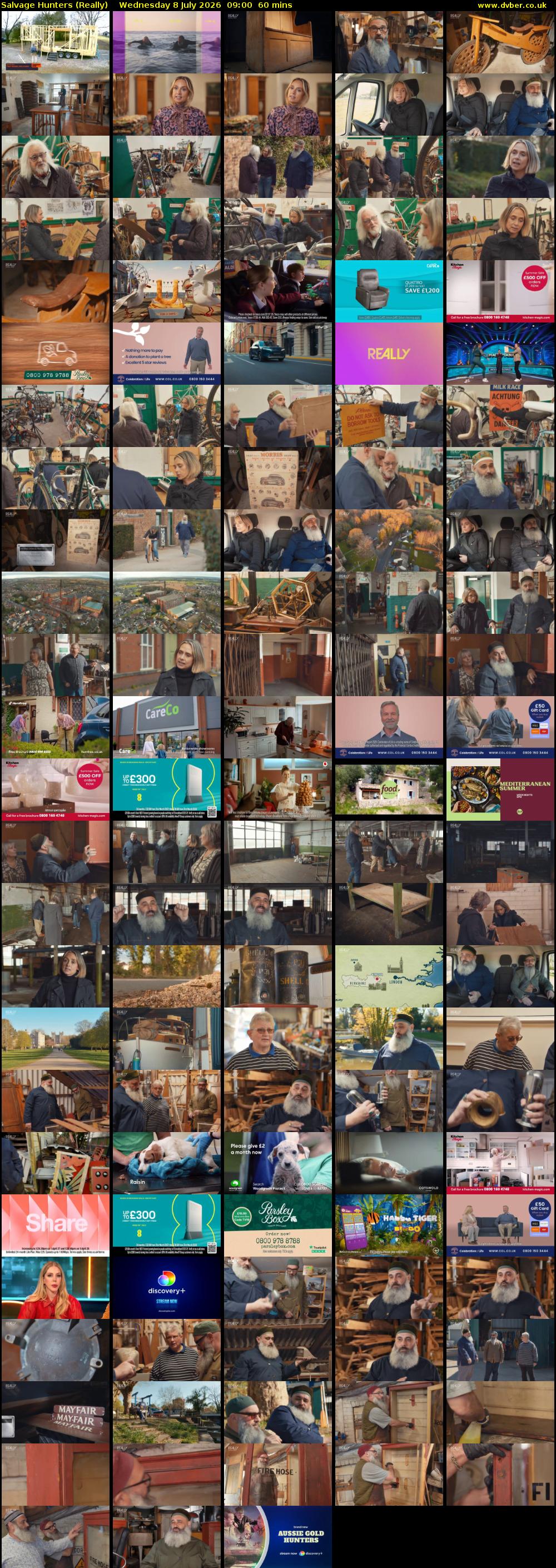 Salvage Hunters (Really) Wednesday 8 July 2026 09:00 - 10:00