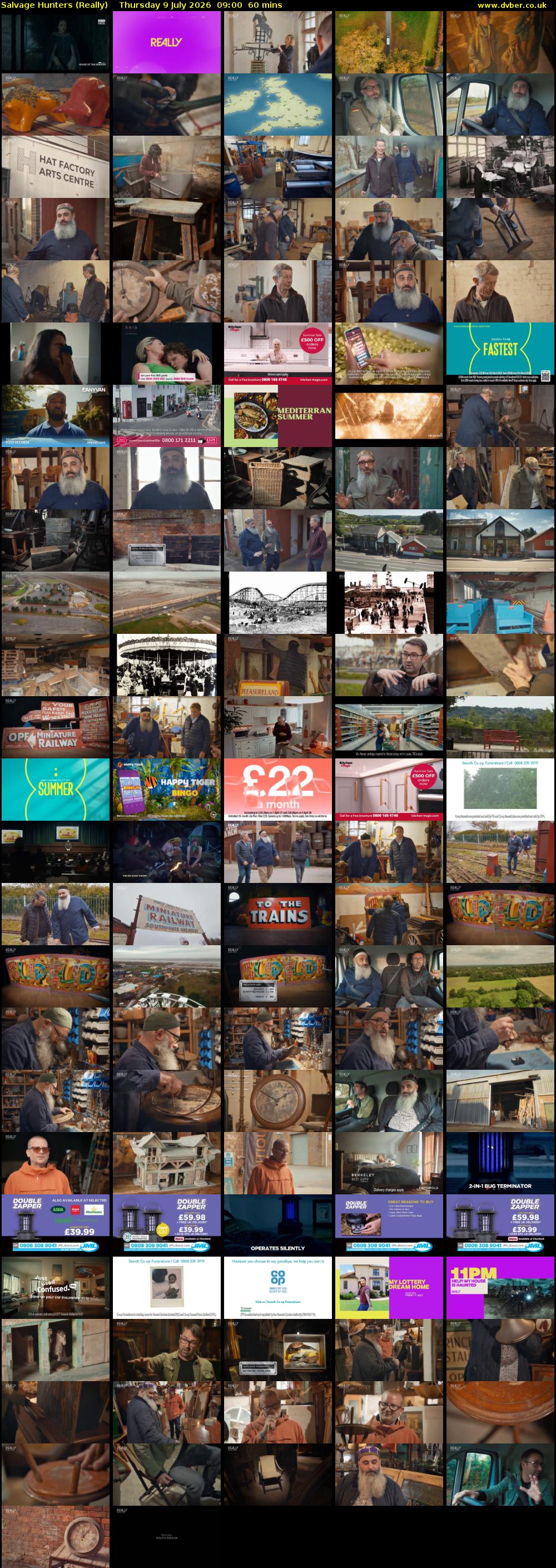 Salvage Hunters (Really) Thursday 9 July 2026 09:00 - 10:00