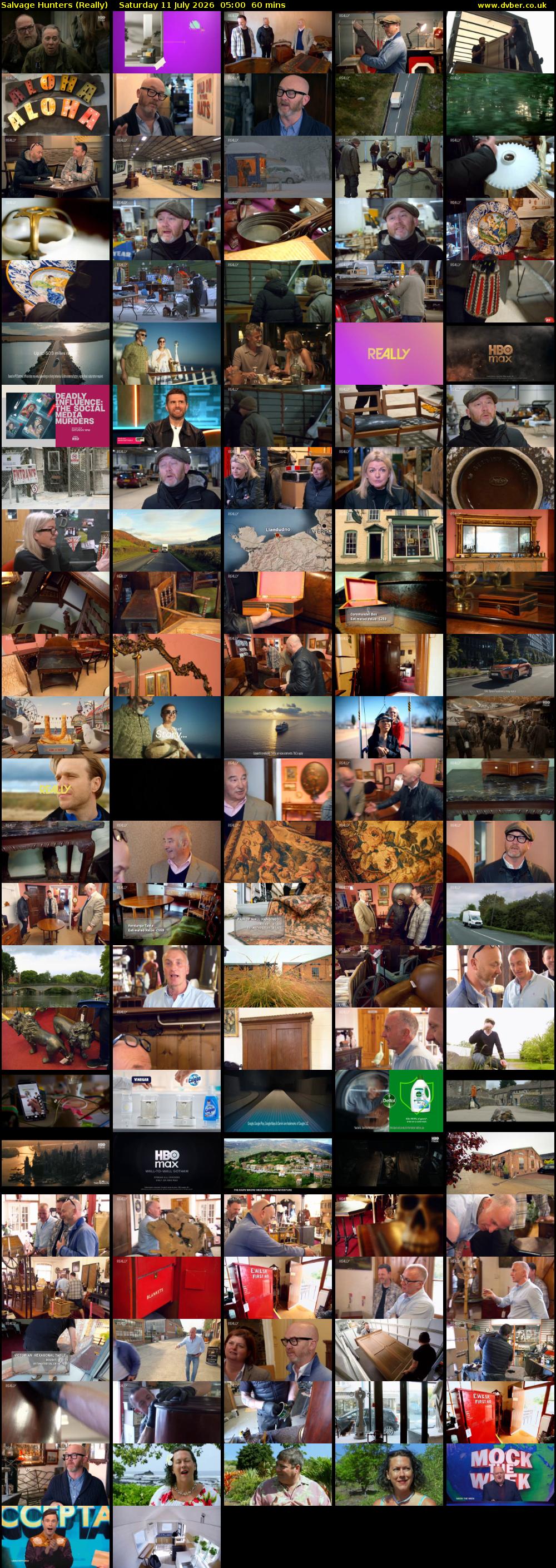 Salvage Hunters (Really) Saturday 11 July 2026 05:00 - 06:00