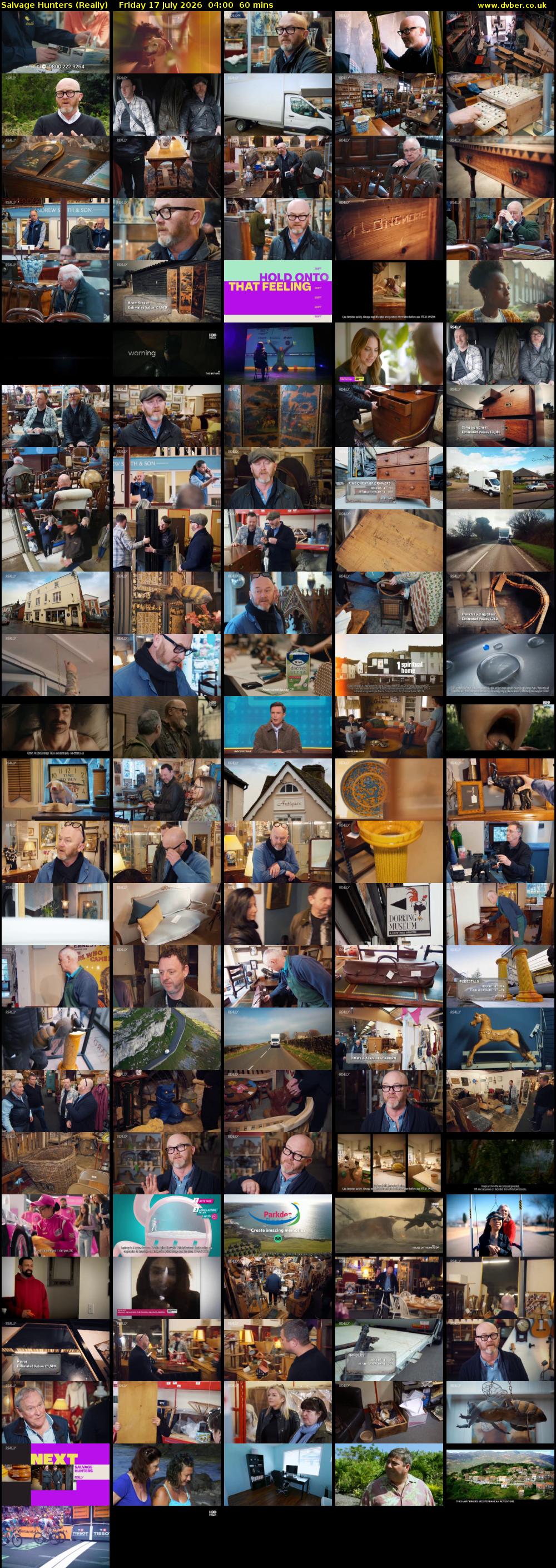 Salvage Hunters (Really) Friday 17 July 2026 04:00 - 05:00