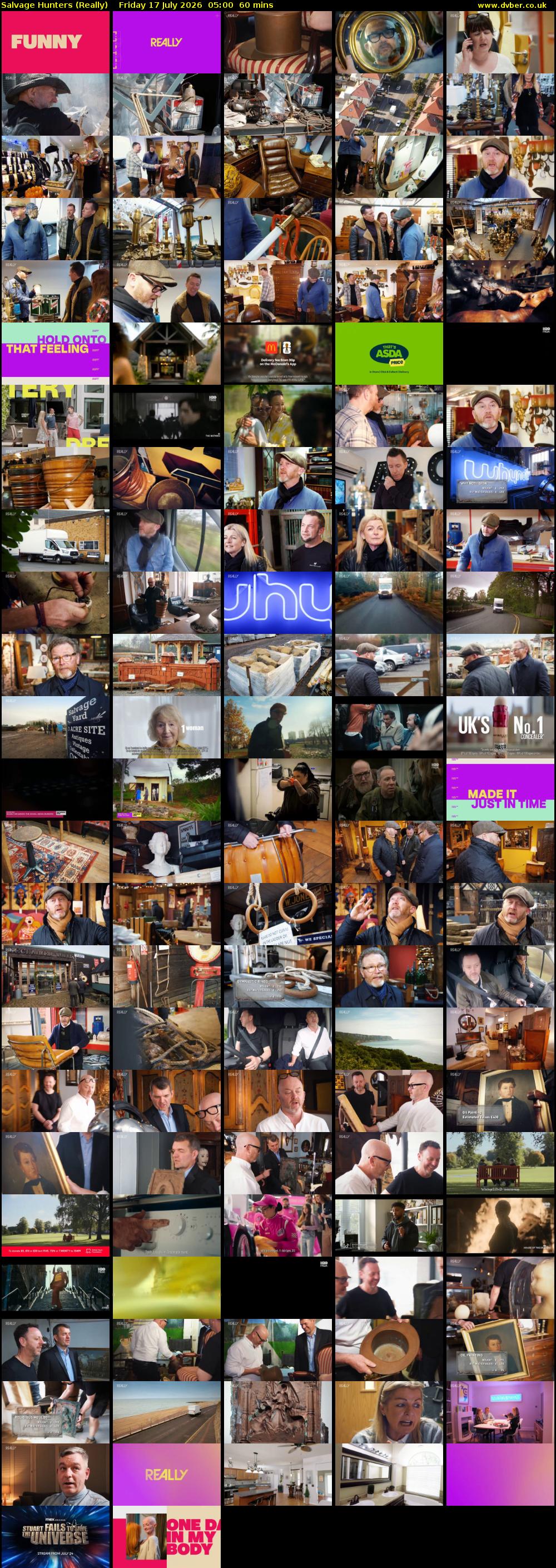 Salvage Hunters (Really) Friday 17 July 2026 05:00 - 06:00