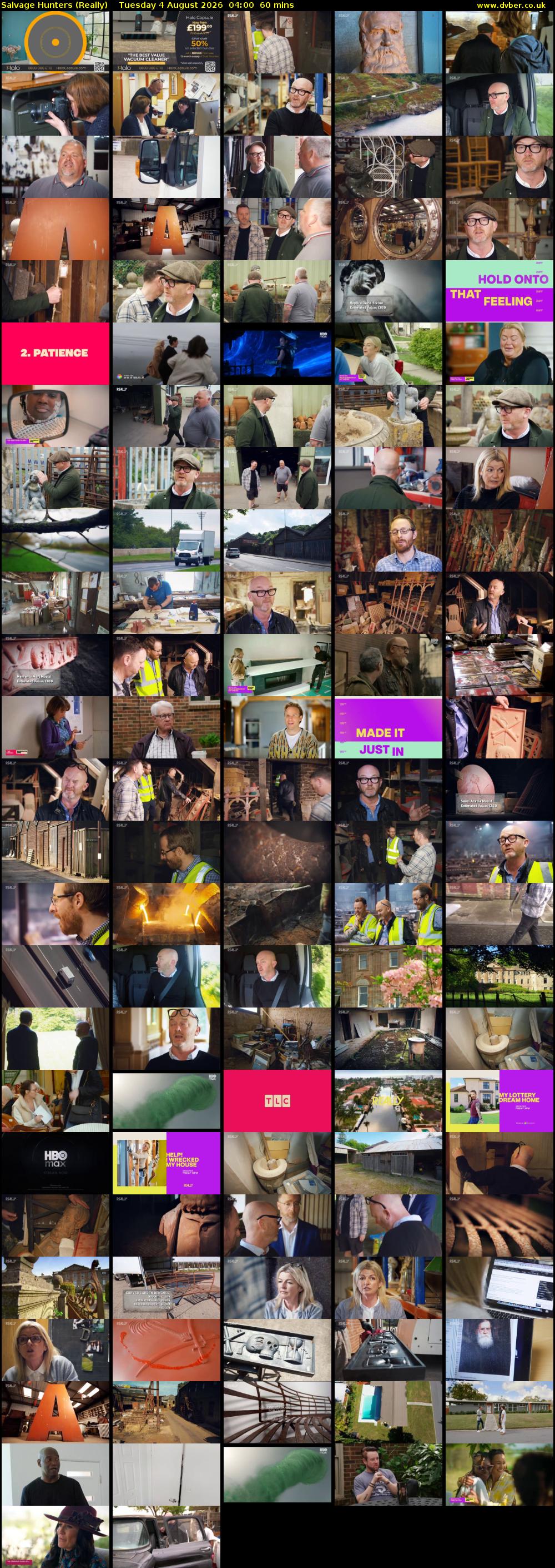 Salvage Hunters (Really) Tuesday 4 August 2026 04:00 - 05:00