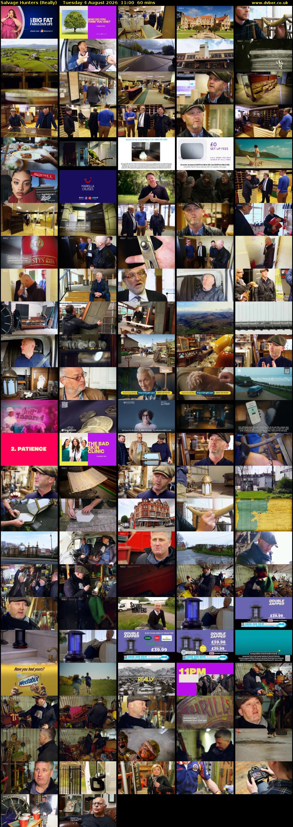Salvage Hunters (Really) Tuesday 4 August 2026 11:00 - 12:00