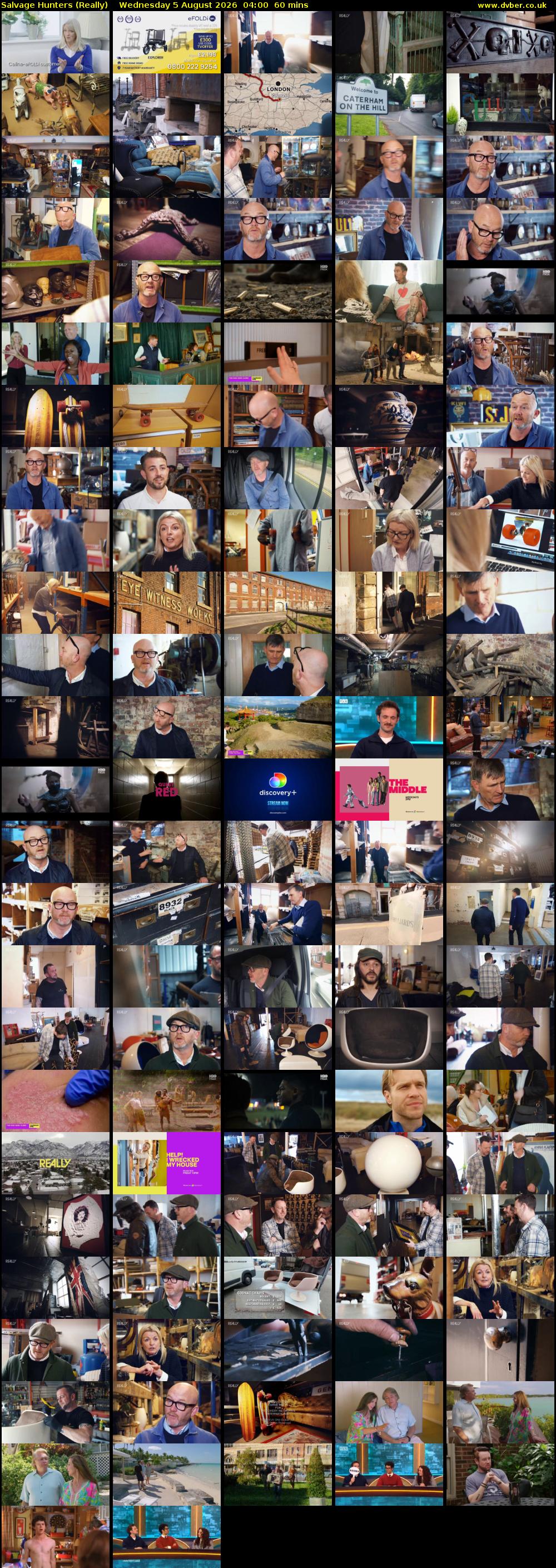 Salvage Hunters (Really) Wednesday 5 August 2026 04:00 - 05:00