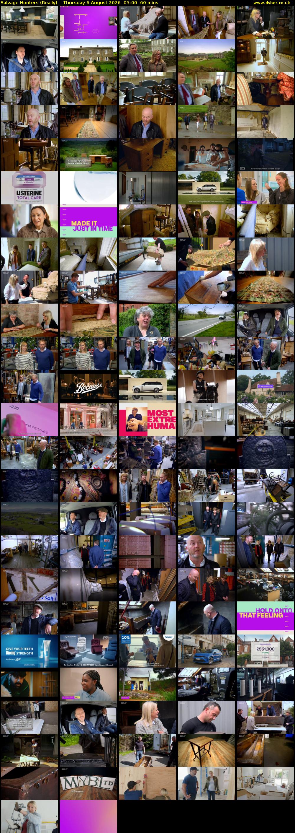 Salvage Hunters (Really) Thursday 6 August 2026 05:00 - 06:00