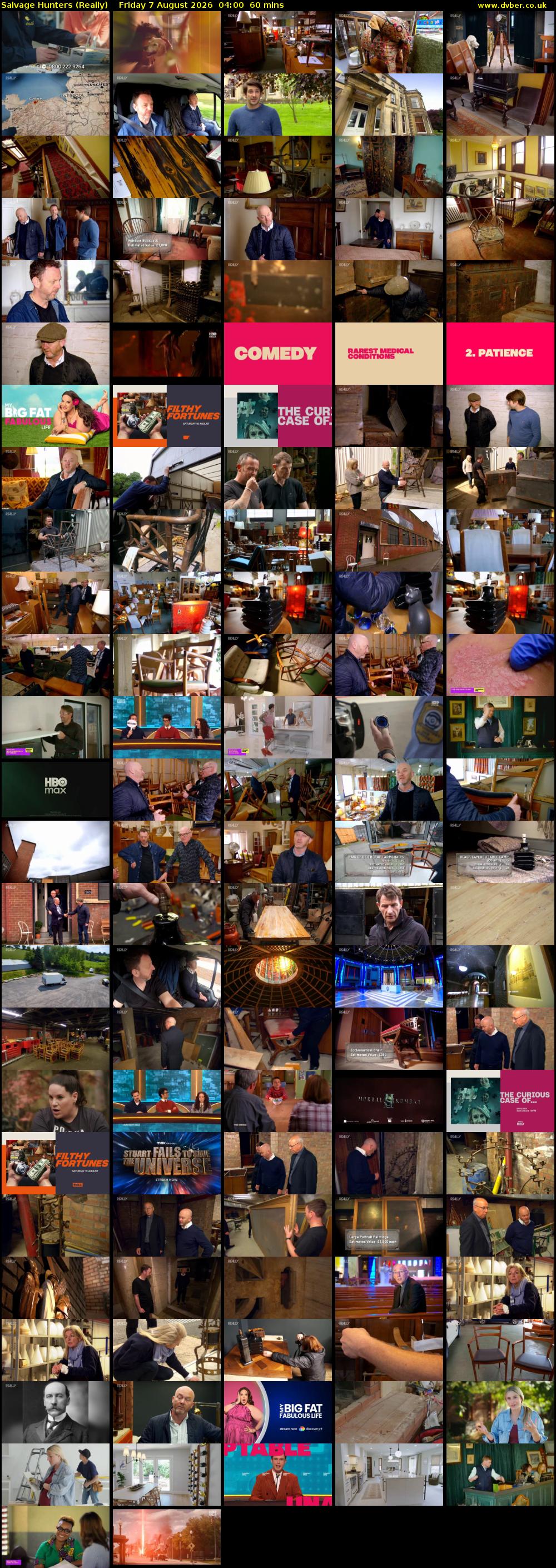 Salvage Hunters (Really) Friday 7 August 2026 04:00 - 05:00