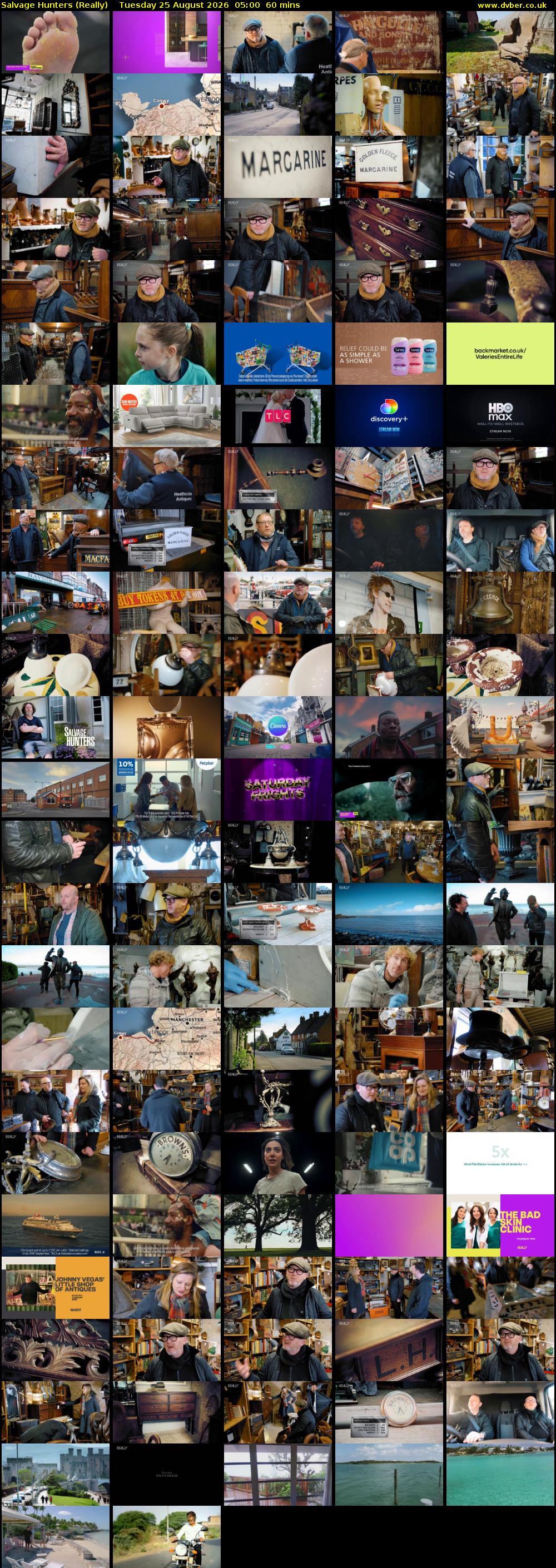 Salvage Hunters (Really) Tuesday 25 August 2026 05:00 - 06:00