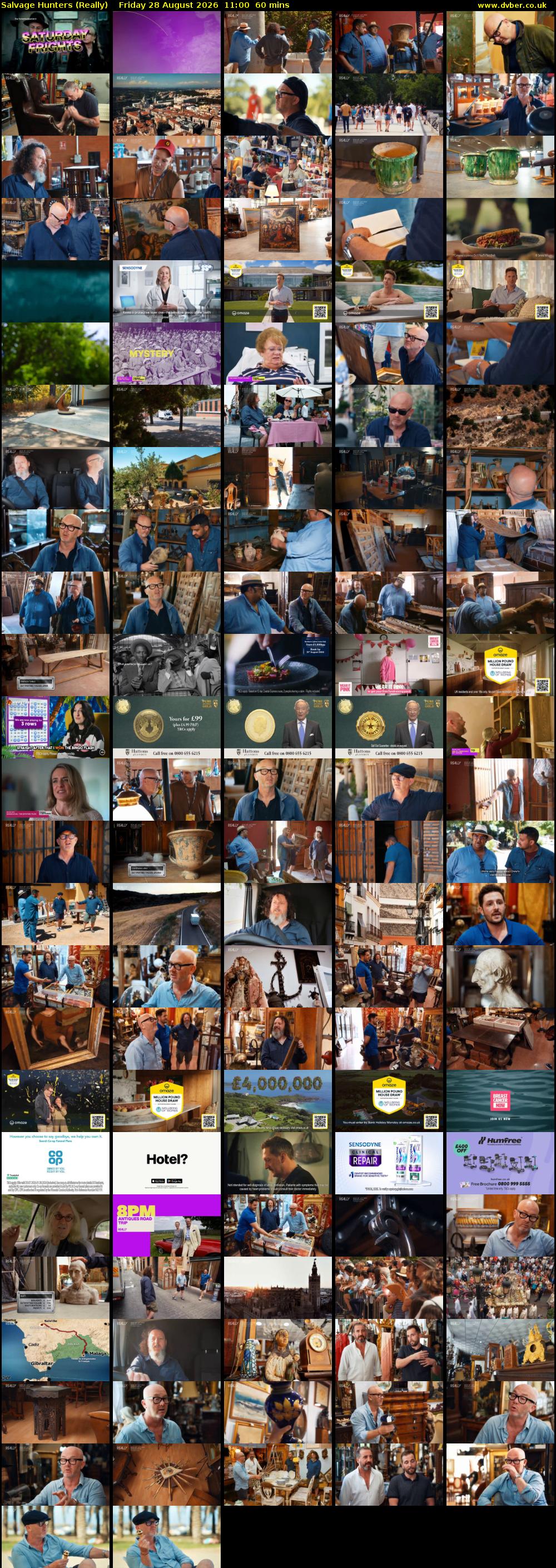 Salvage Hunters (Really) Friday 28 August 2026 11:00 - 12:00