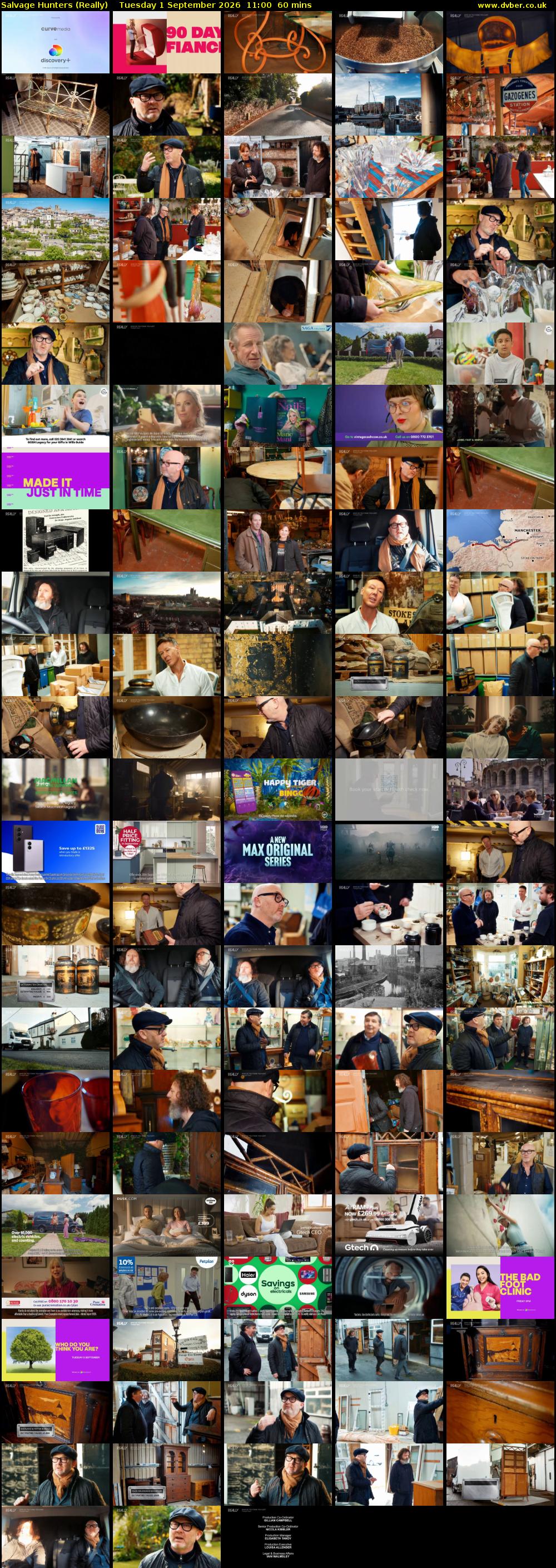 Salvage Hunters (Really) Tuesday 1 September 2026 11:00 - 12:00