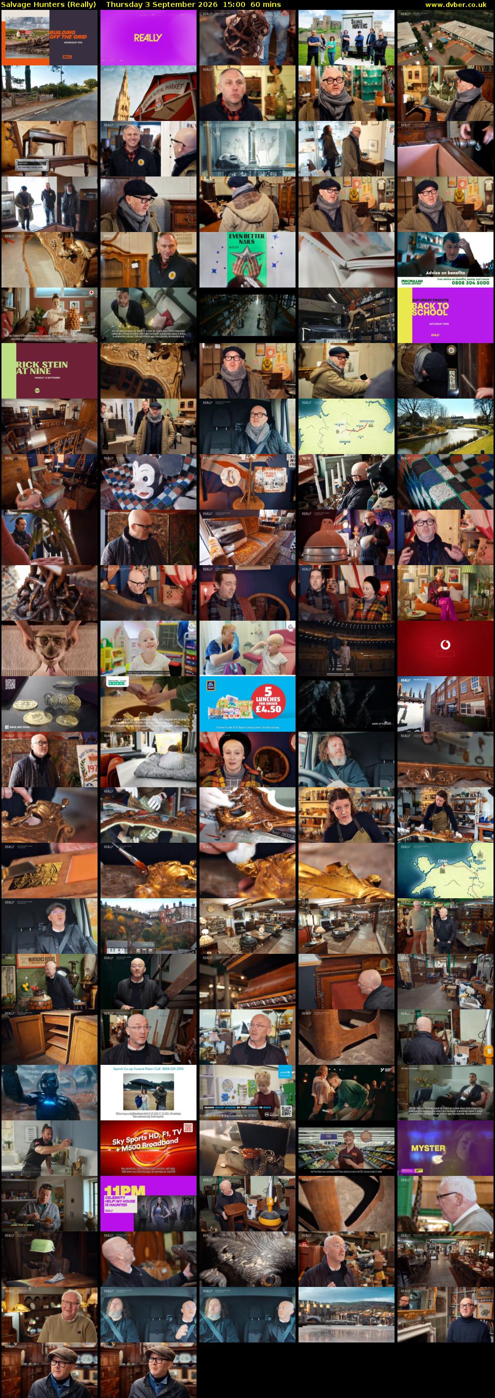 Salvage Hunters (Really) Thursday 3 September 2026 15:00 - 16:00
