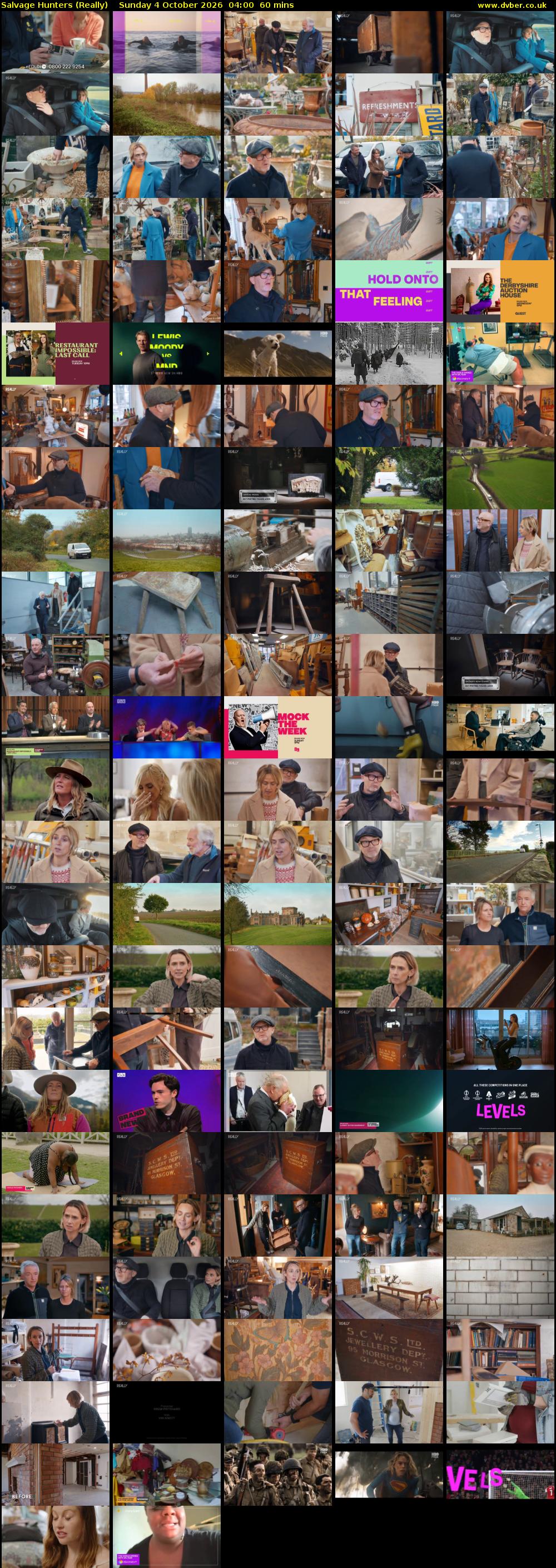 Salvage Hunters (Really) Sunday 4 October 2026 04:00 - 05:00