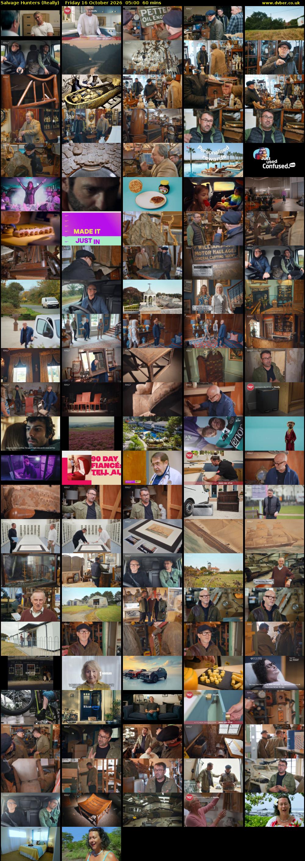 Salvage Hunters (Really) Friday 16 October 2026 05:00 - 06:00