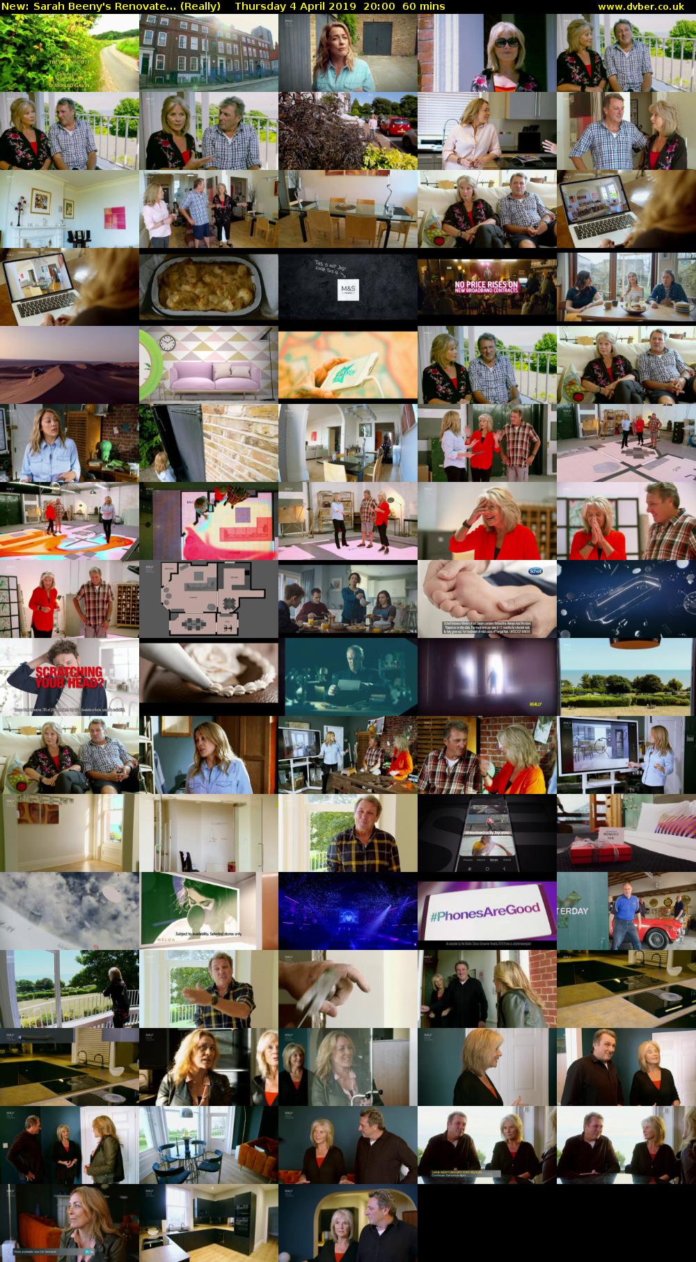 Sarah Beeny's Renovate... (Really) Thursday 4 April 2019 20:00 - 21:00