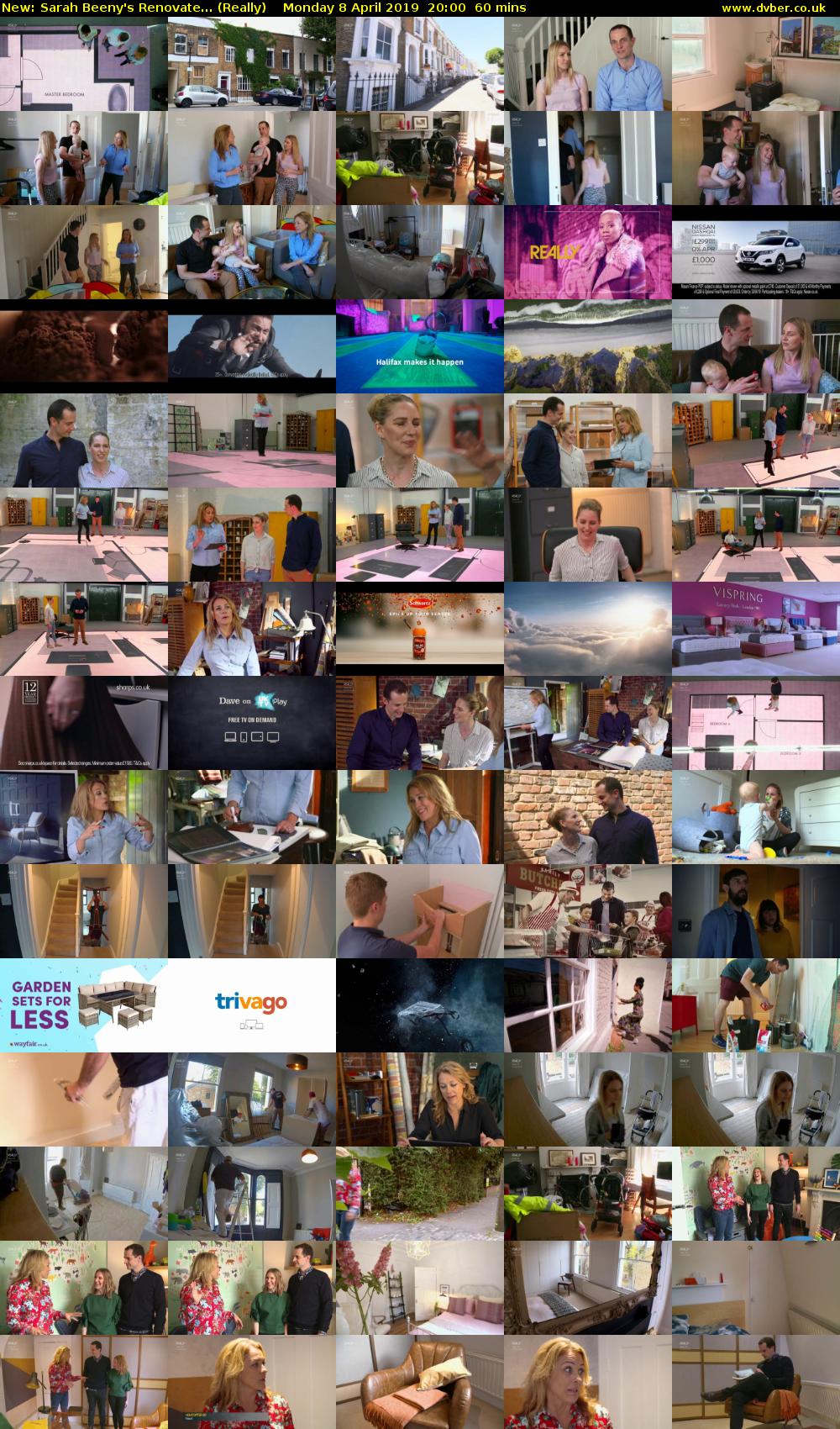 Sarah Beeny's Renovate... (Really) Monday 8 April 2019 20:00 - 21:00