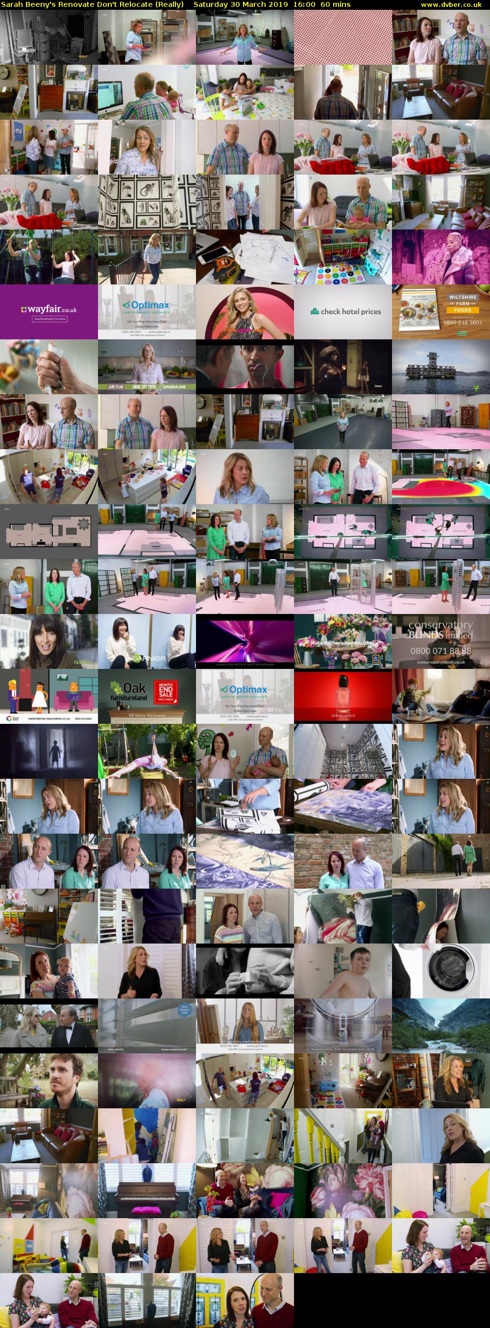 Sarah Beeny's Renovate Don't Relocate (Really) Saturday 30 March 2019 16:00 - 17:00