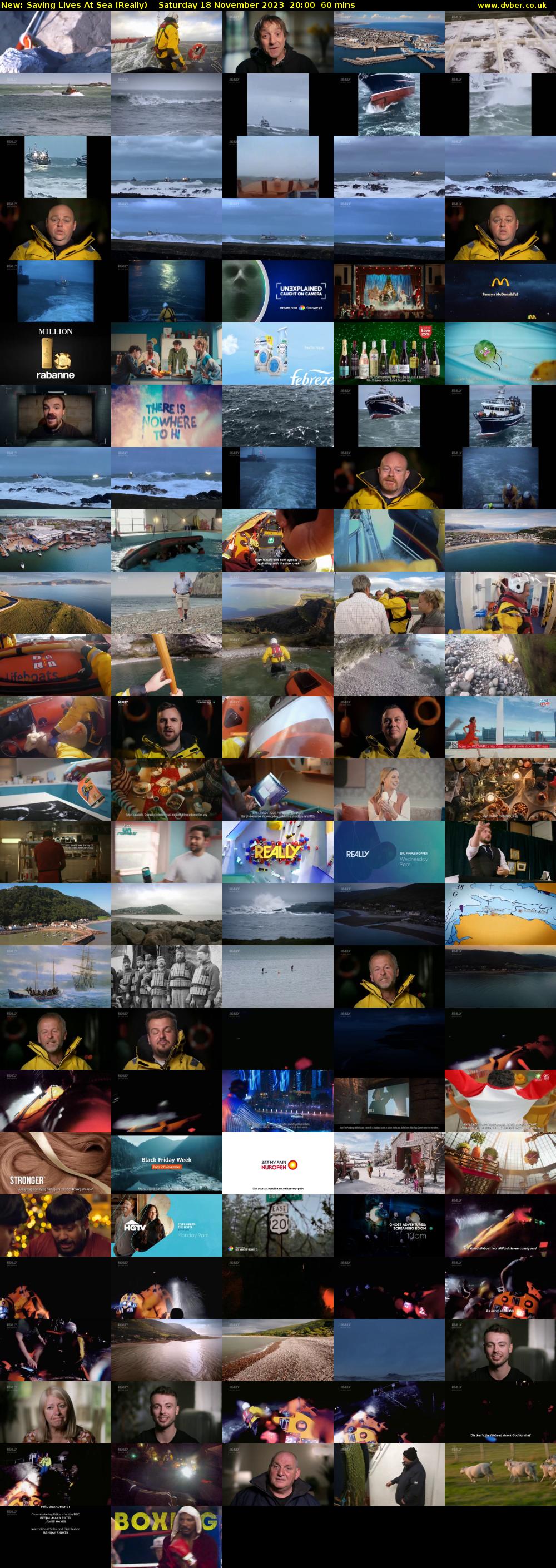 Saving Lives At Sea (Really) Saturday 18 November 2023 20:00 - 21:00