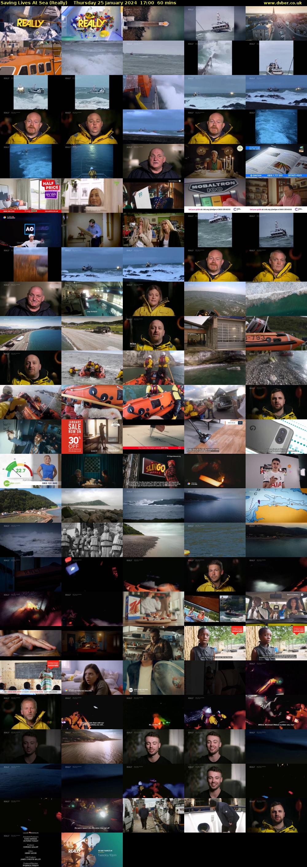 Saving Lives At Sea (Really) Thursday 25 January 2024 17:00 - 18:00
