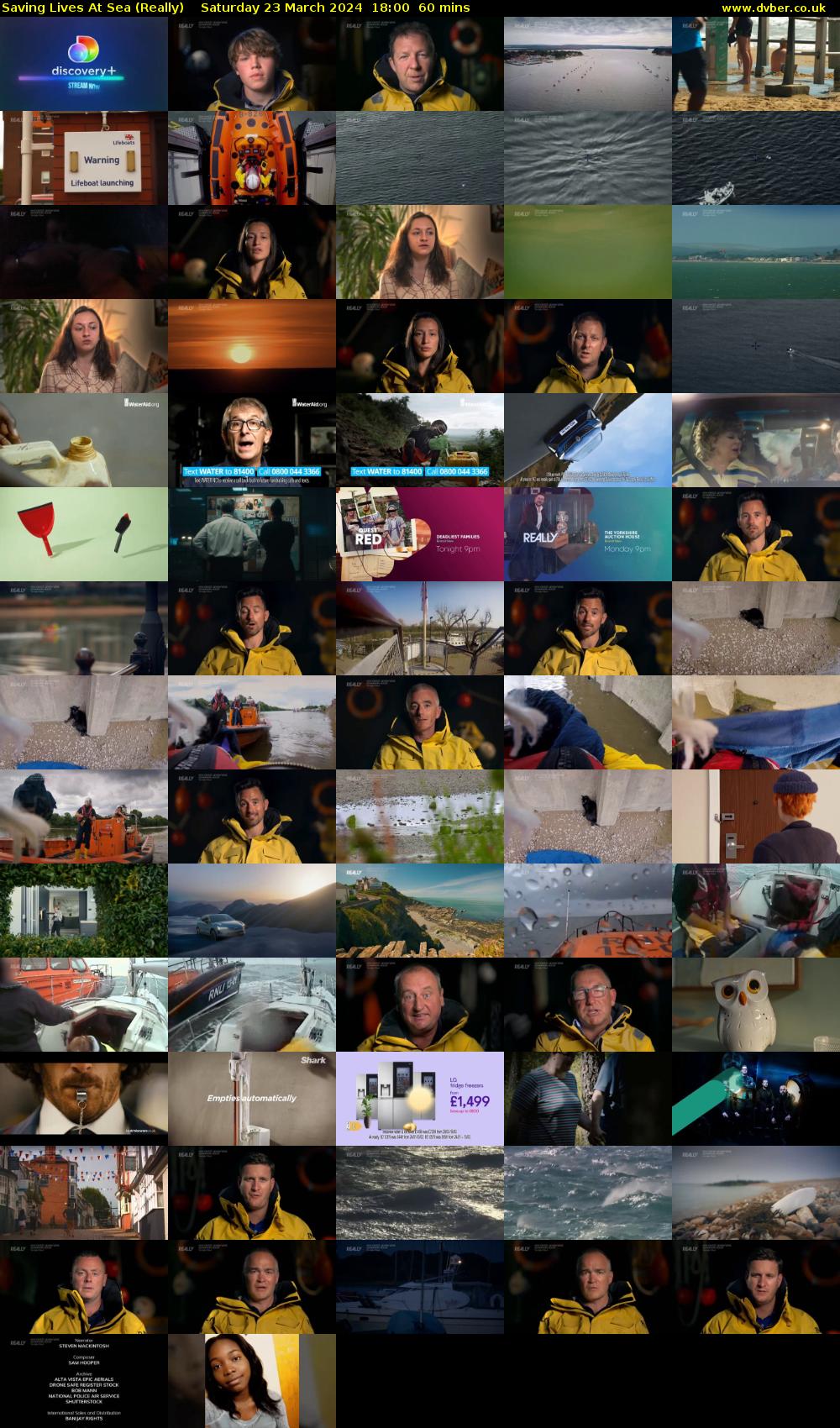 Saving Lives At Sea (Really) Saturday 23 March 2024 18:00 - 19:00